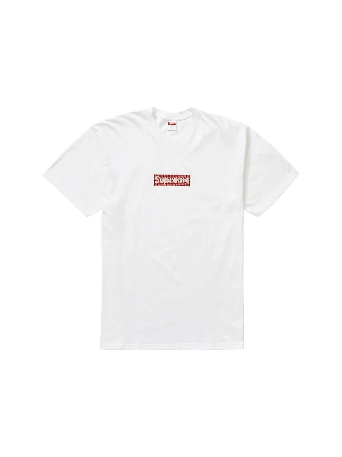Мужская футболка с принтом Supreme Tee — изображение 1 из 1, белый