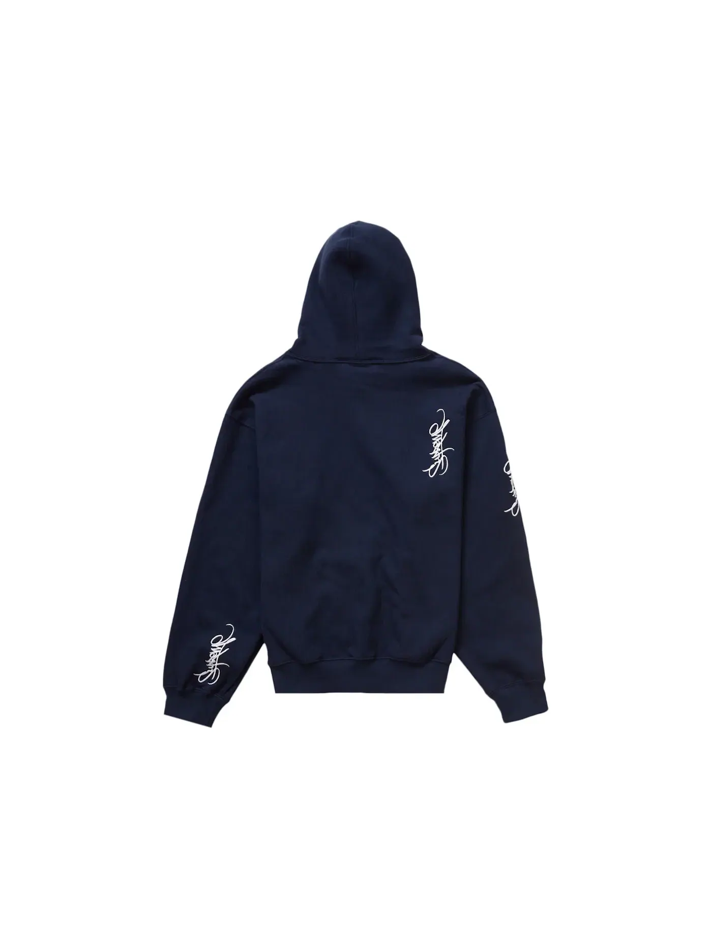 Мужская худи Supreme Sweatshirt (SS24) — изображение 2 из 2, темно-синий