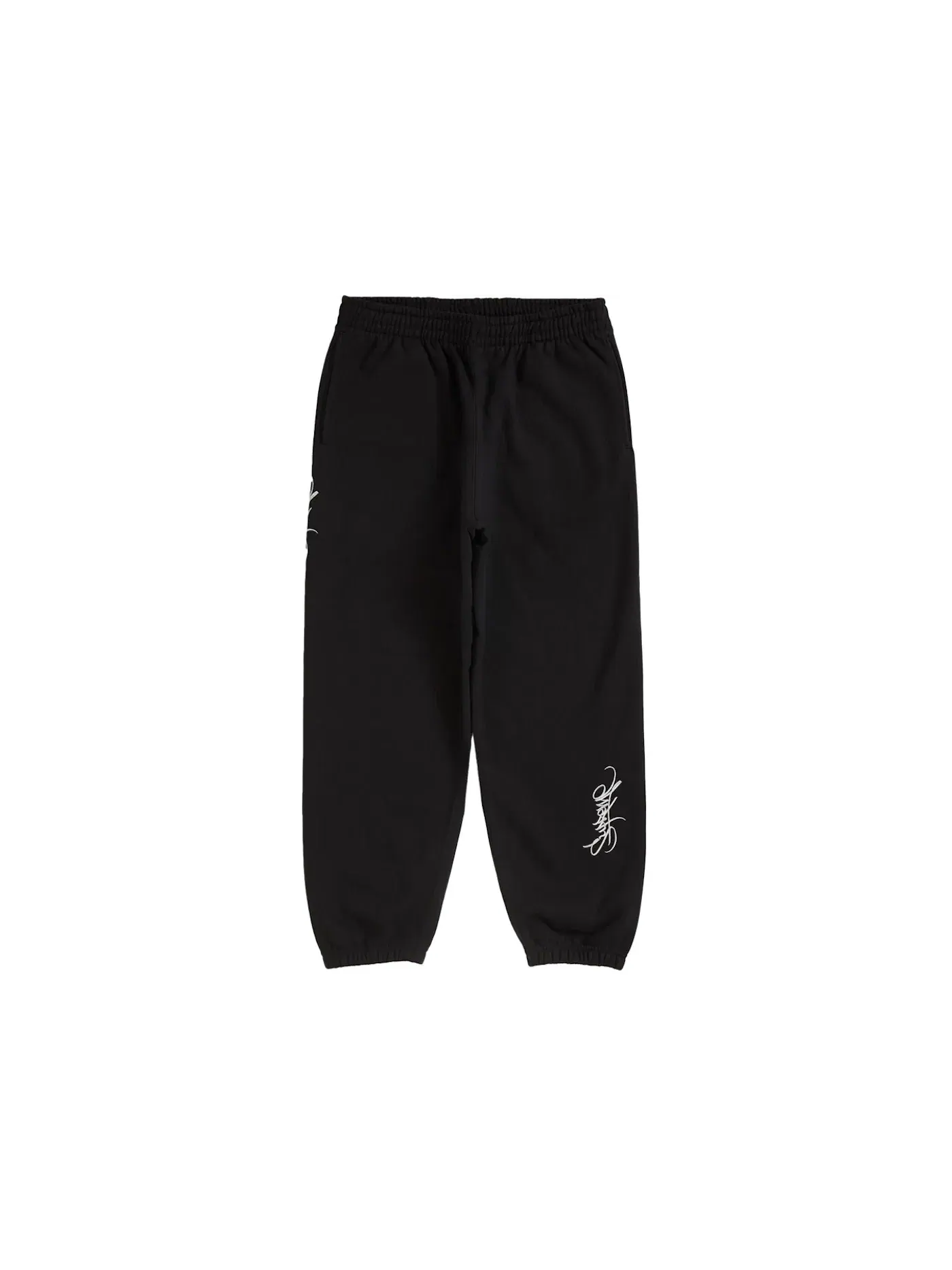 Мужские спортивные штаны с принтом Sweatpant Supreme — изображение 1 из 2, черный