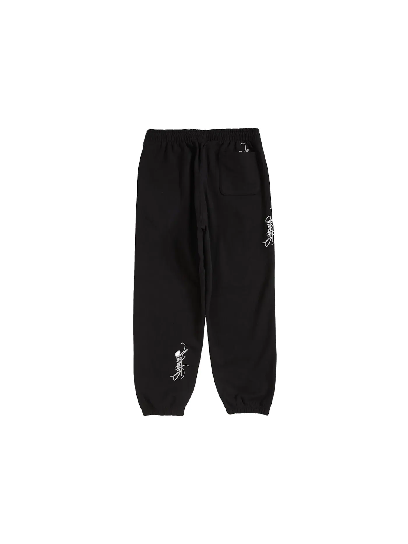 Мужские спортивные штаны с принтом Sweatpant Supreme — изображение 2 из 2, черный