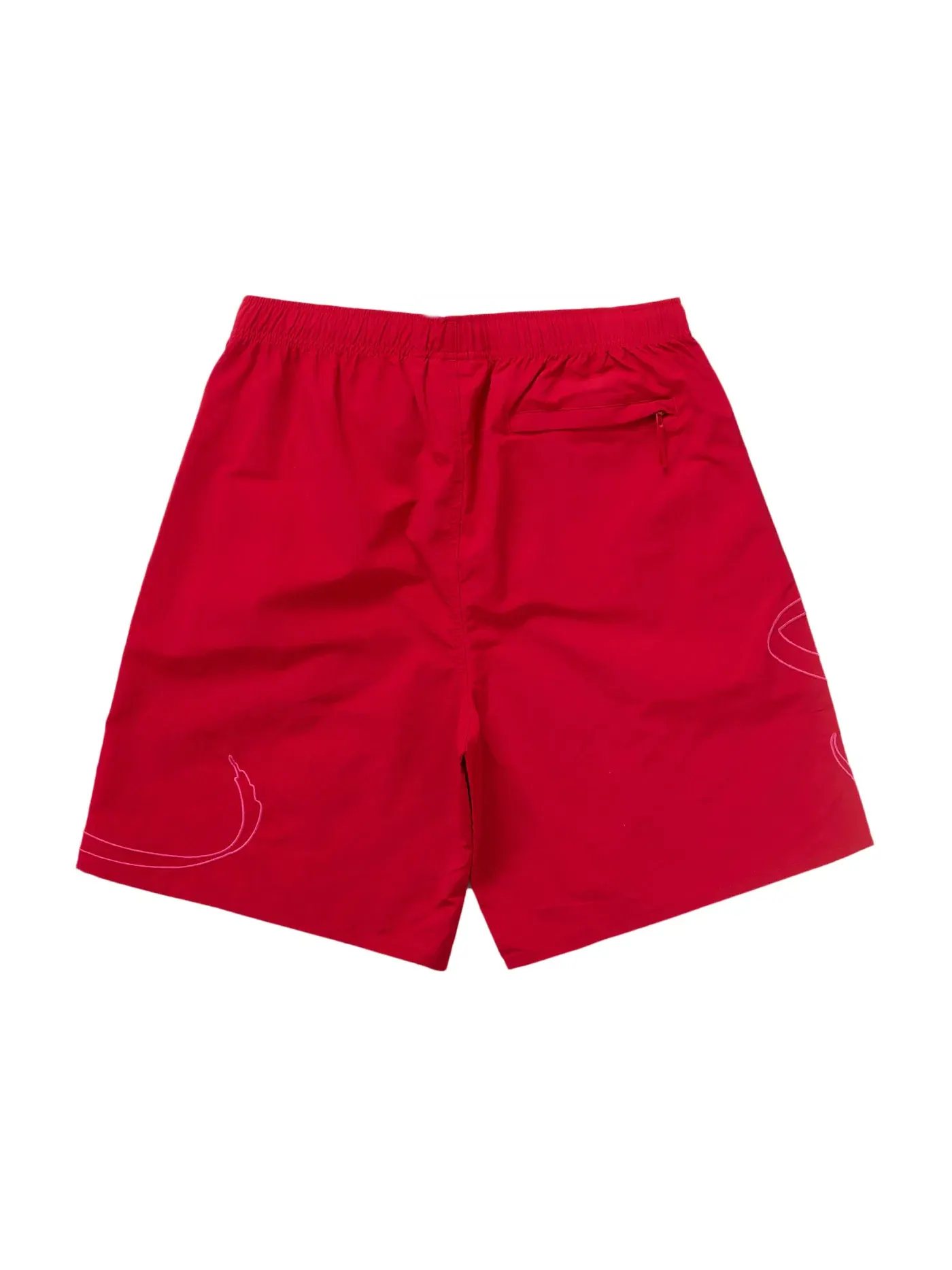 Мужские шорты с принтом Supreme Short — изображение 2 из 2, красный