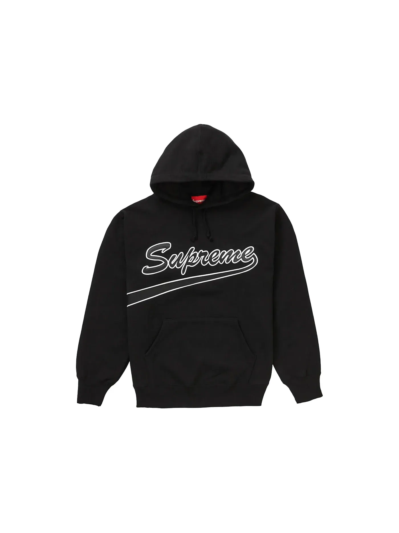 Мужской худи с капюшоном Supreme Tail Hooded Sweatshirt — изображение 1 из 2, черный