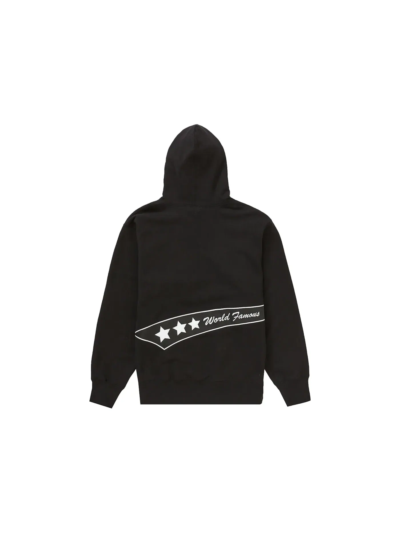 Мужской худи с капюшоном Supreme Tail Hooded Sweatshirt — изображение 2 из 2, черный