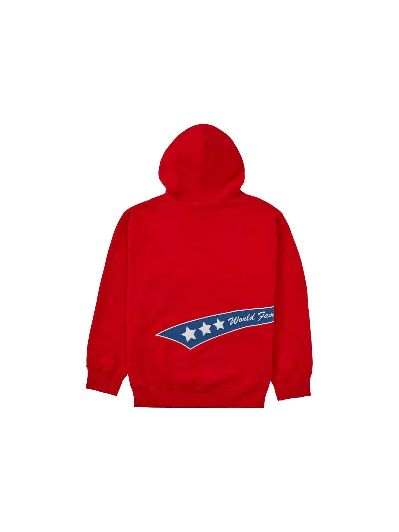 Мужской худи с капюшоном Supreme Sweatshirt — изображение 2 из 2, красный