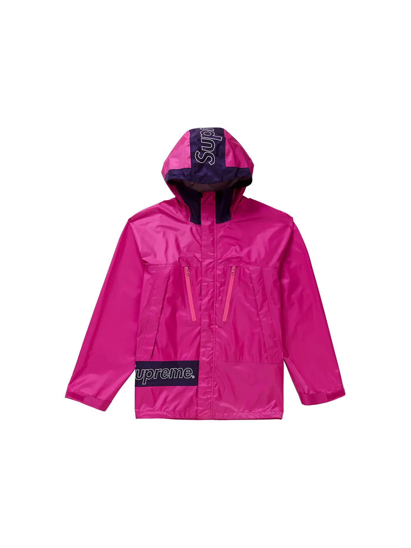 Мужская куртка с проклеенными швами Supreme Jacket (SS19) — изображение 1 из 1, розовый