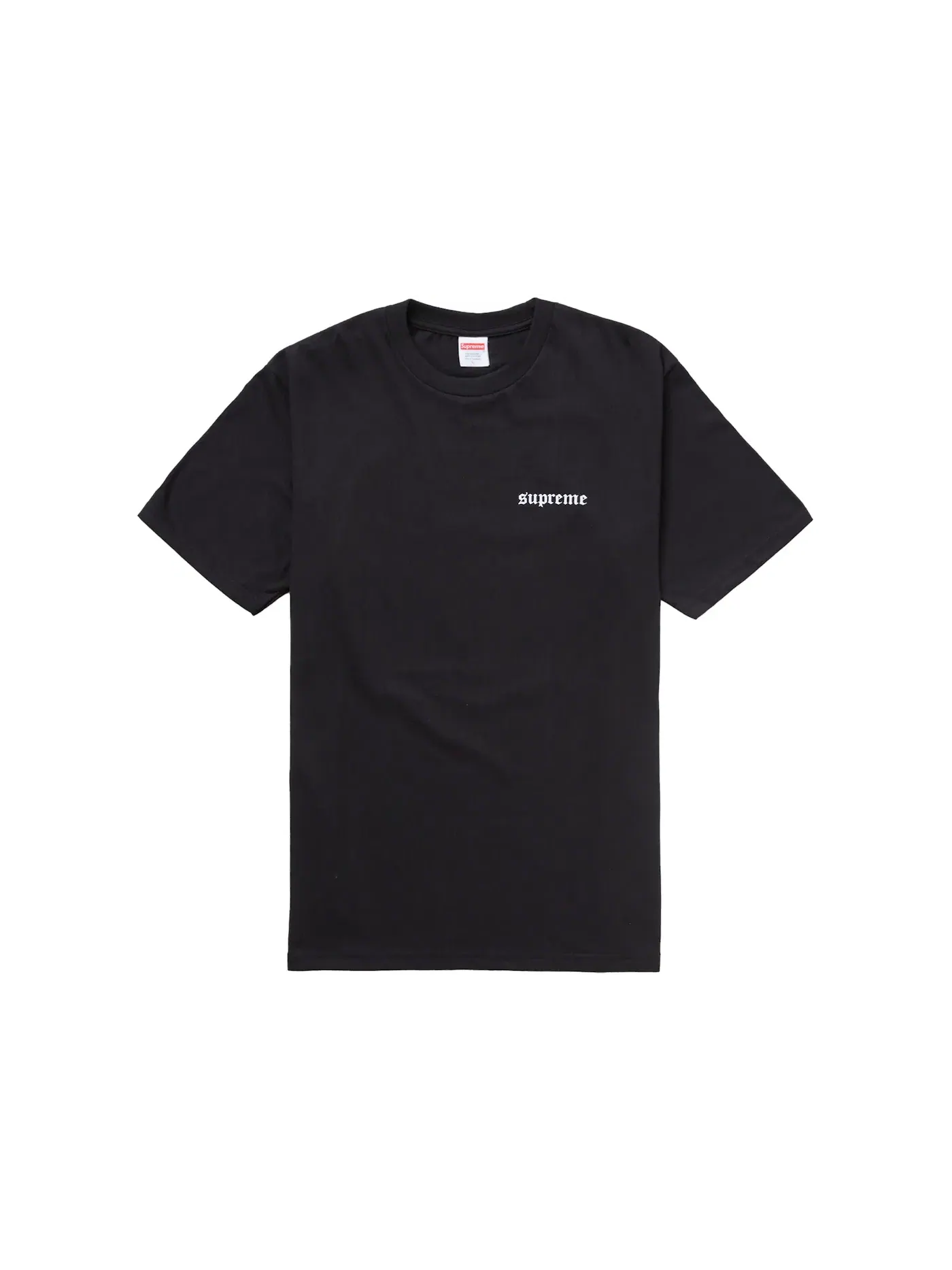 Мужская футболка с принтом Tee Supreme — изображение 2 из 2, черный
