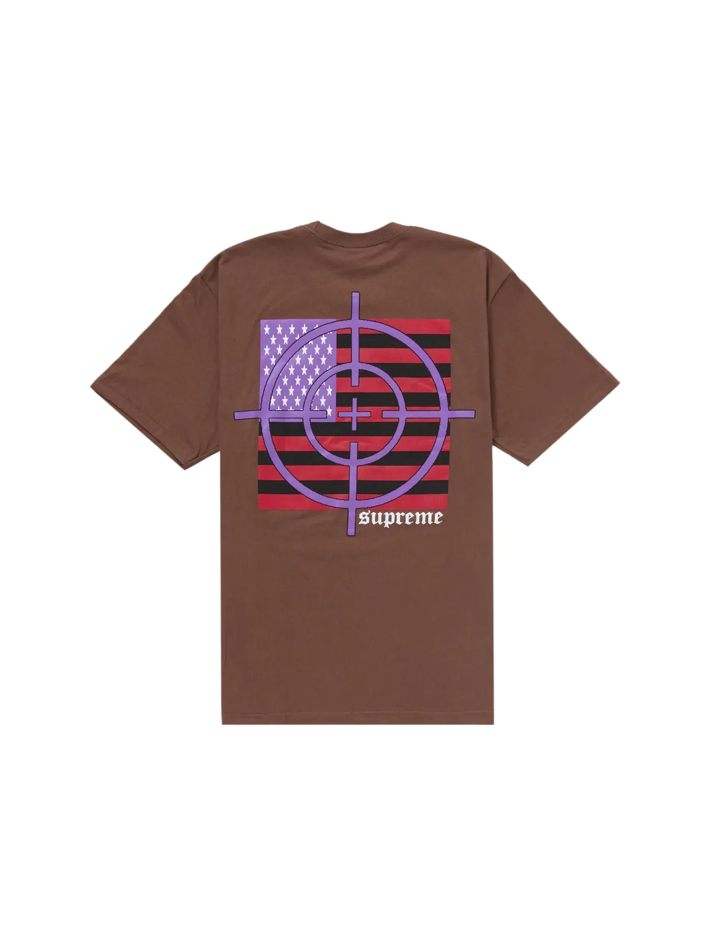 Мужская футболка Supreme Tee — изображение 1 из 2, коричневый