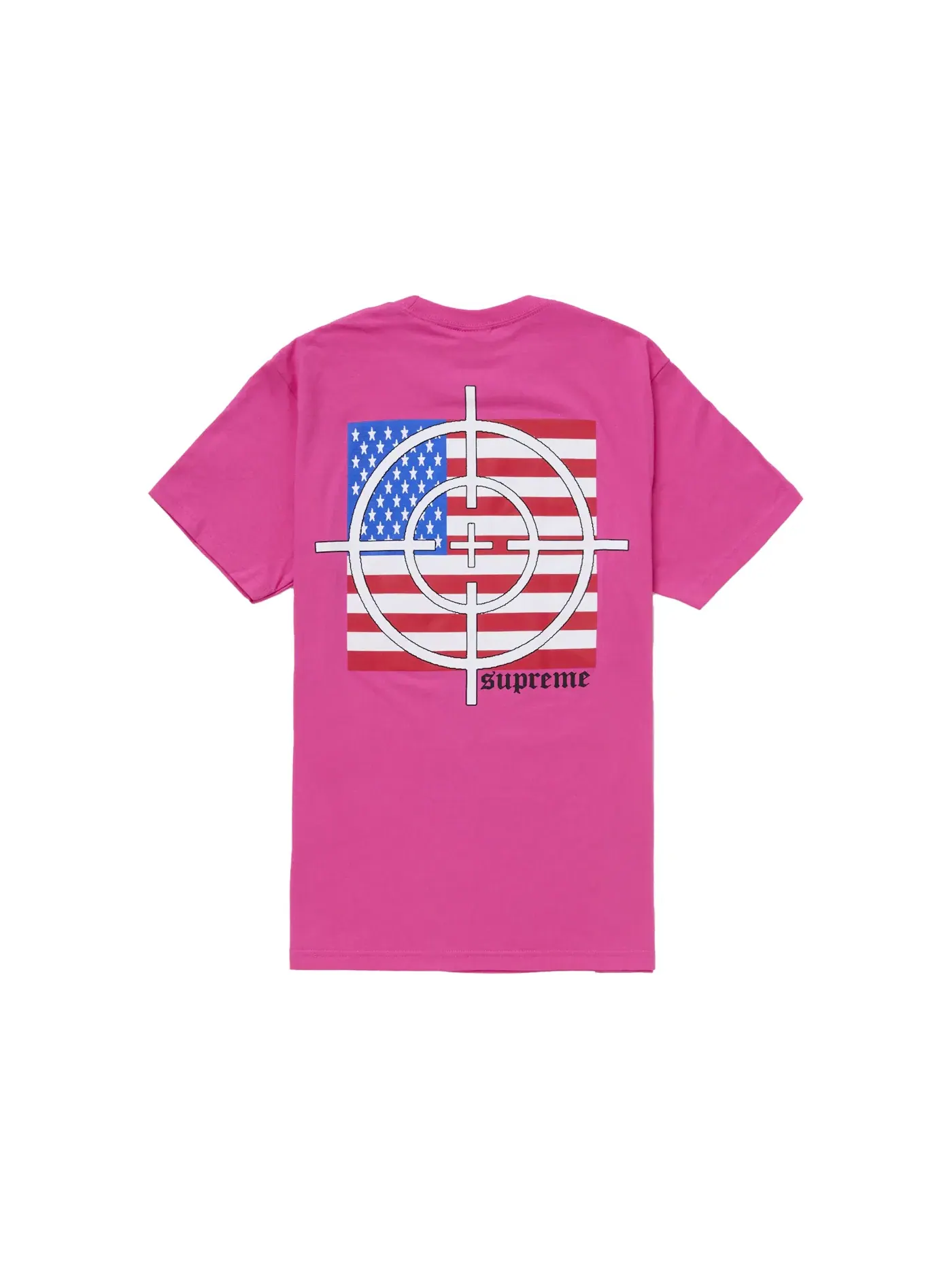 Мужская футболка Supreme Tee — изображение 1 из 2, фуксия