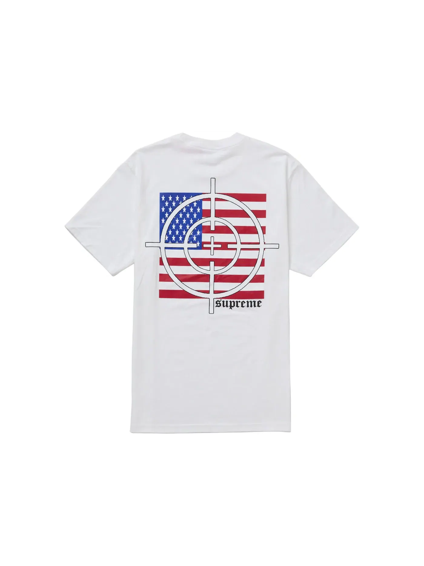 Мужская футболка с принтом Supreme Tee — изображение 1 из 2, белый