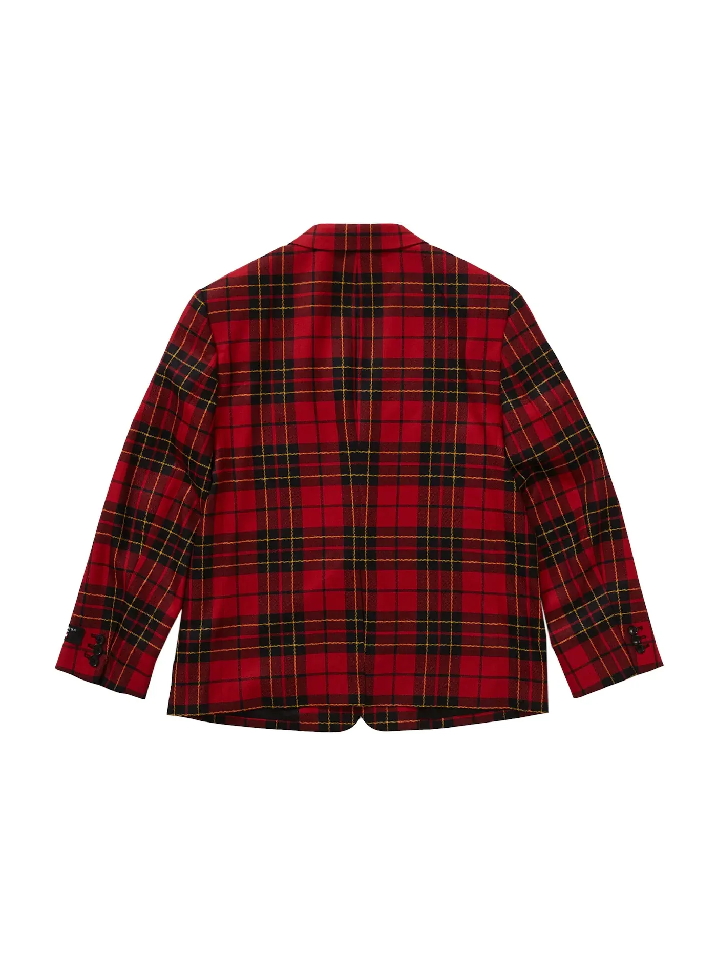 Мужской костюм из шерсти в клетку Supreme Suit — изображение 4 из 6, красный