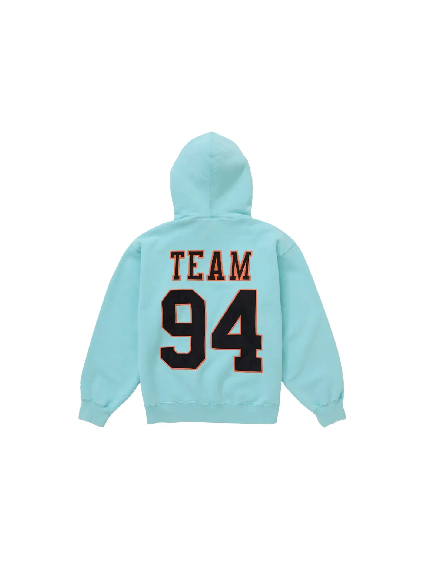 Мужская худи с капюшоном Supreme Team 94 — изображение 2 из 2, голубой