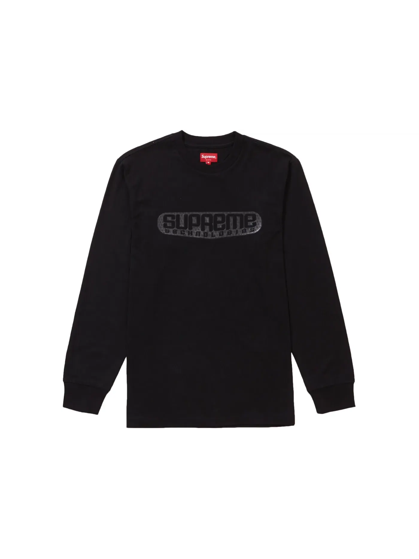 Мужская футболка с длинным рукавом Supreme Top — изображение 1 из 1, черный