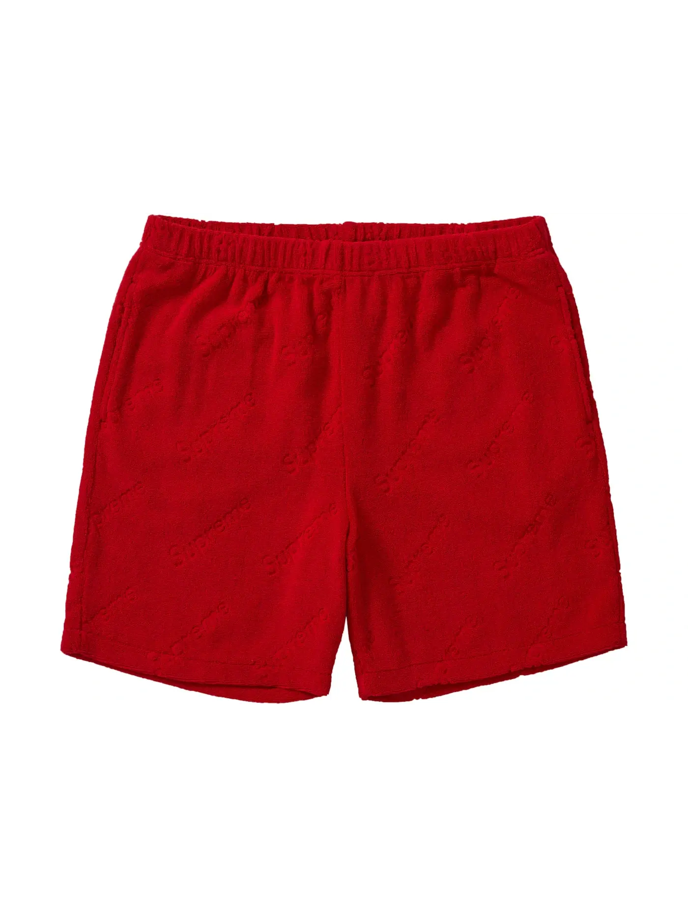 Мужские шорты с принтом Supreme Short — изображение 1 из 2, красный