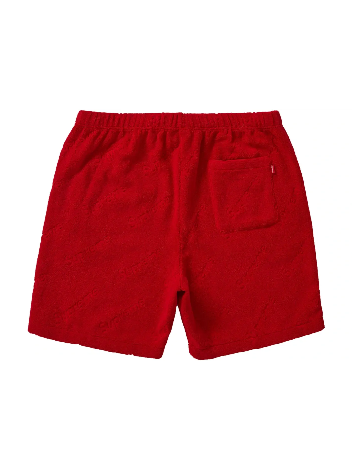 Мужские шорты с принтом Supreme Short — изображение 2 из 2, красный