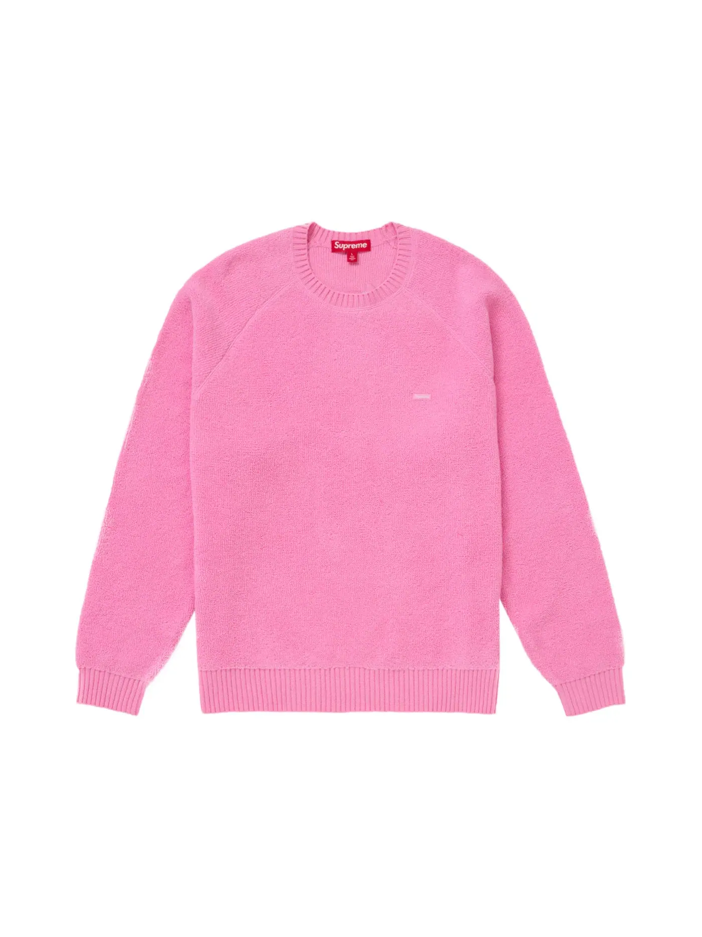 Мужской свитер с принтом Supreme Sweater — изображение 1 из 1, розовый