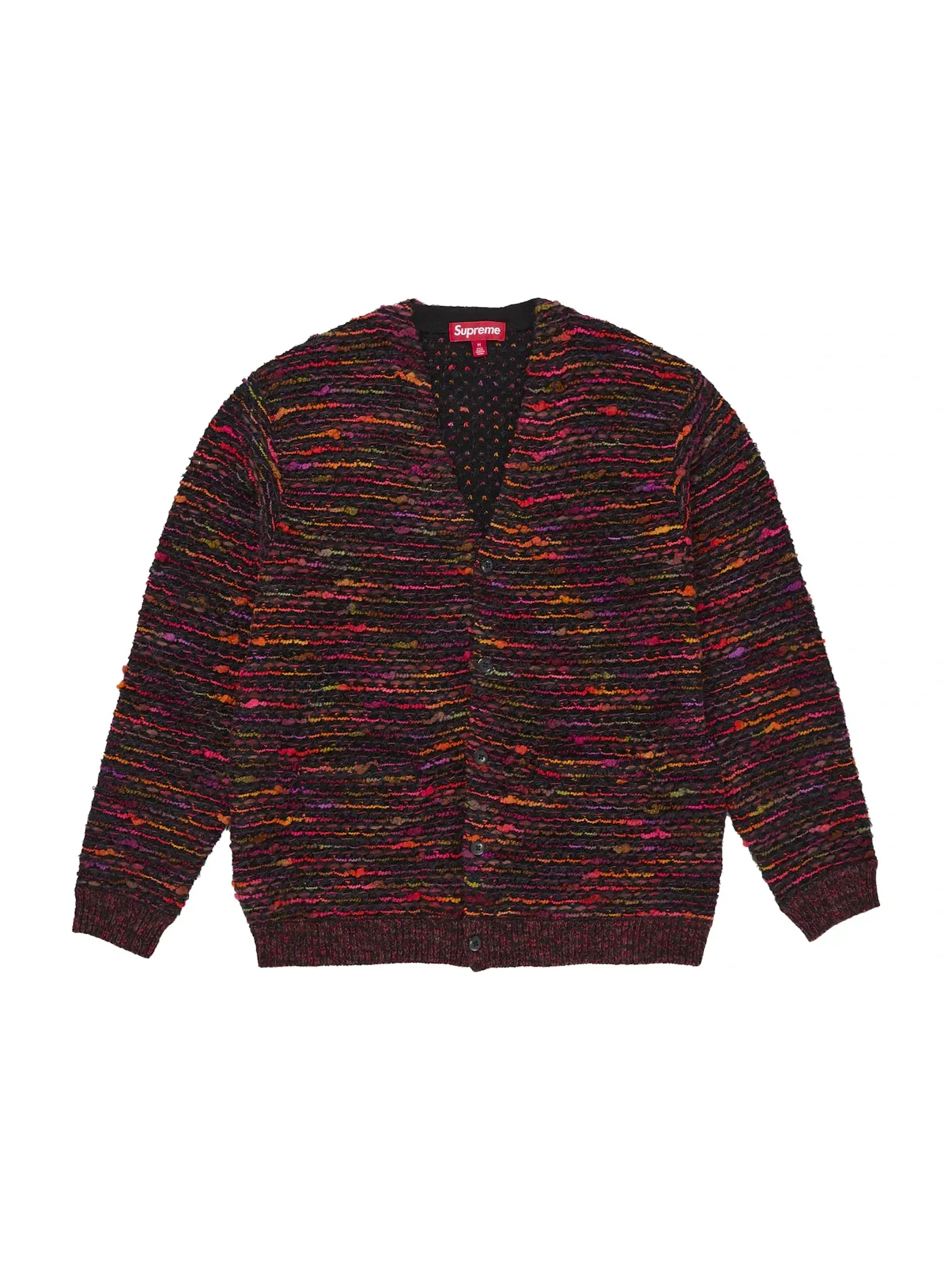 Мужской кардиган с текстурой Supreme Cardigan — изображение 1 из 1, оранжевый