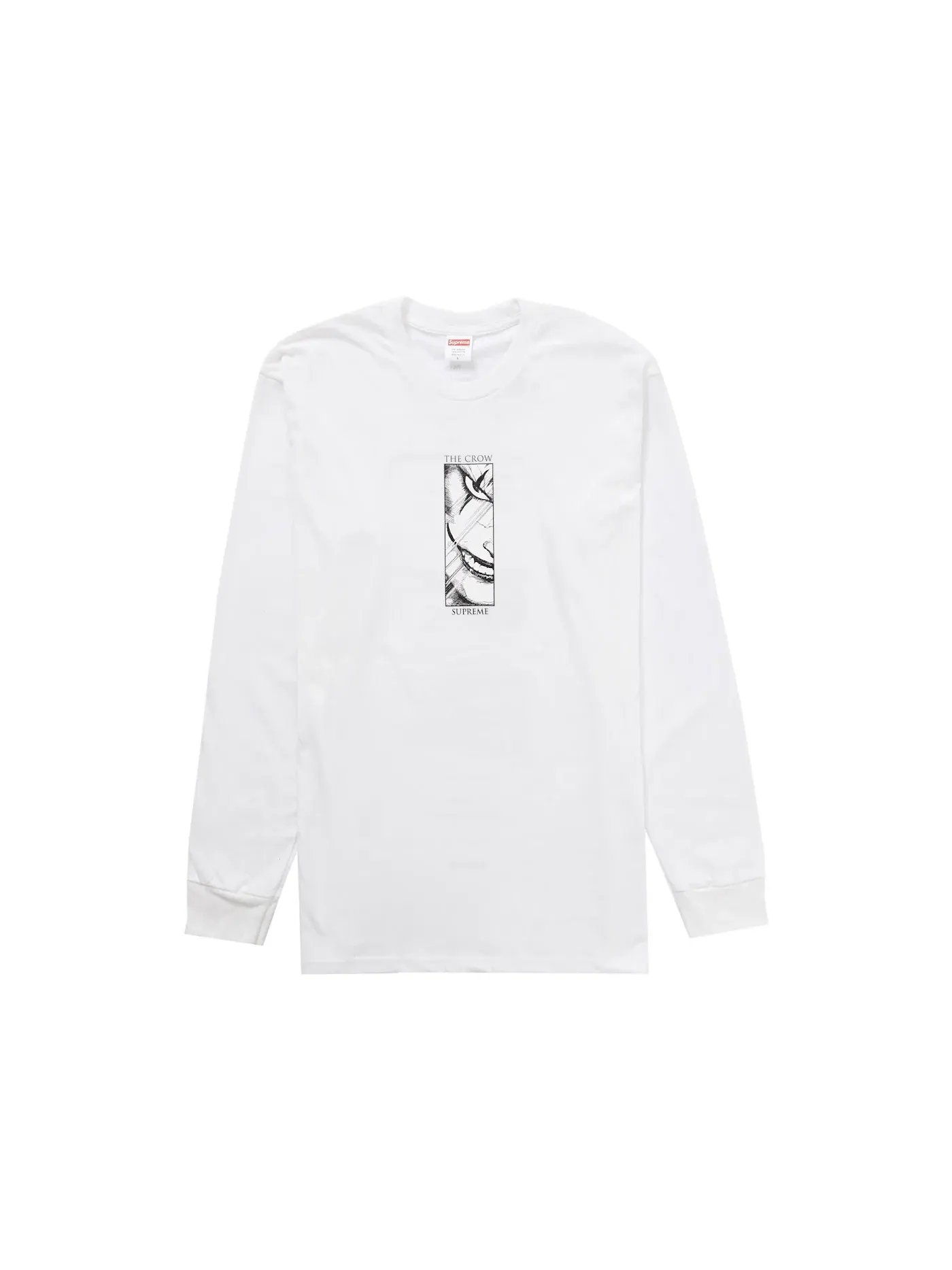 Мужская футболка с длинным рукавом Supreme The Crow L/S Tee — изображение 1 из 2, белый