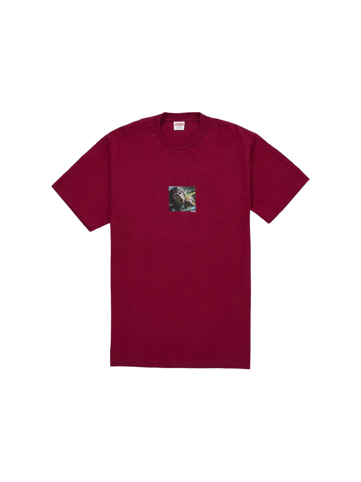 Мужская футболка с принтом Supreme The Exorcist Puke Tee Supreme — изображение 1 из 2, красный