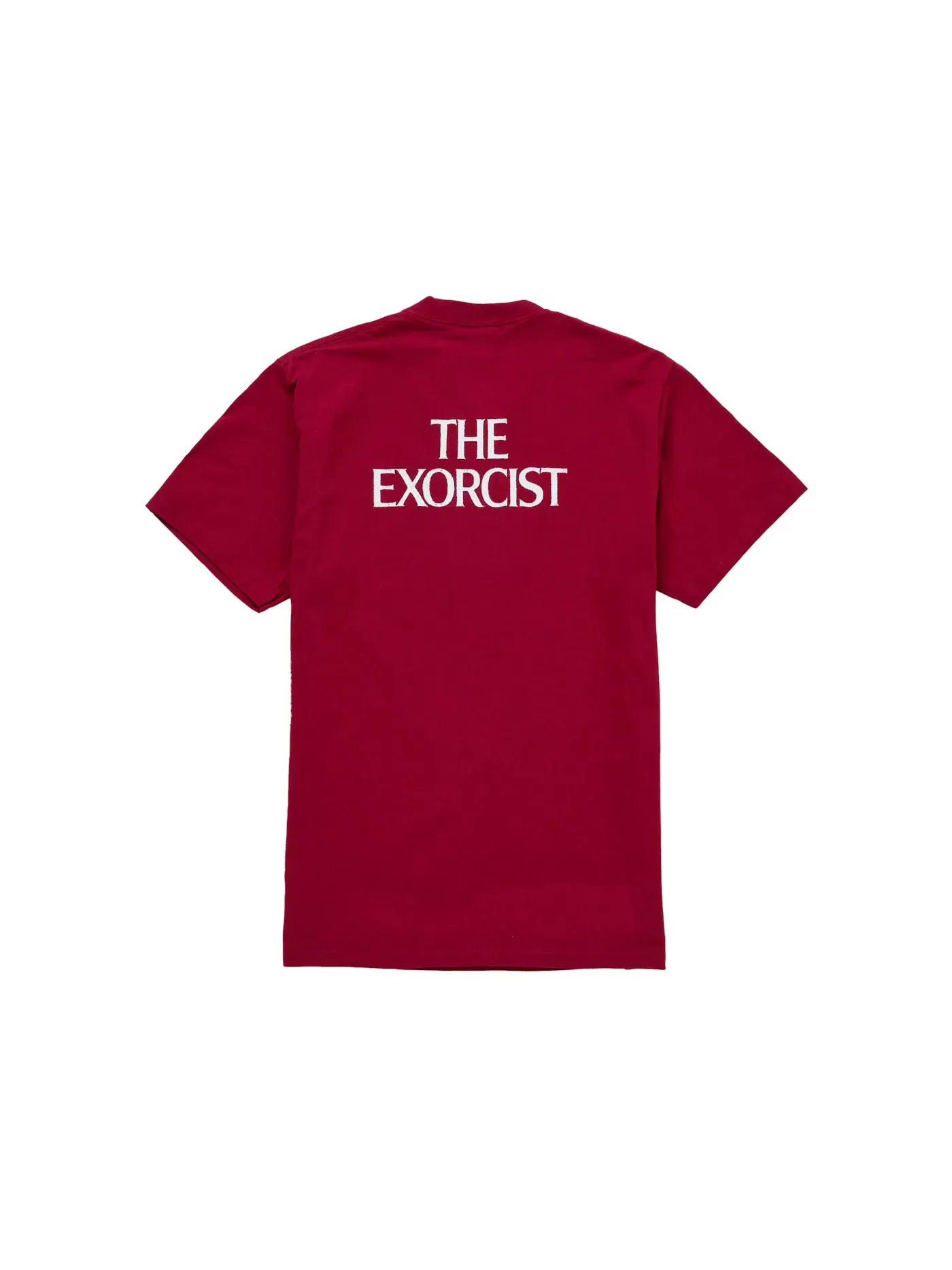 Мужская футболка с принтом Supreme The Exorcist Puke Tee Supreme — изображение 2 из 2, красный