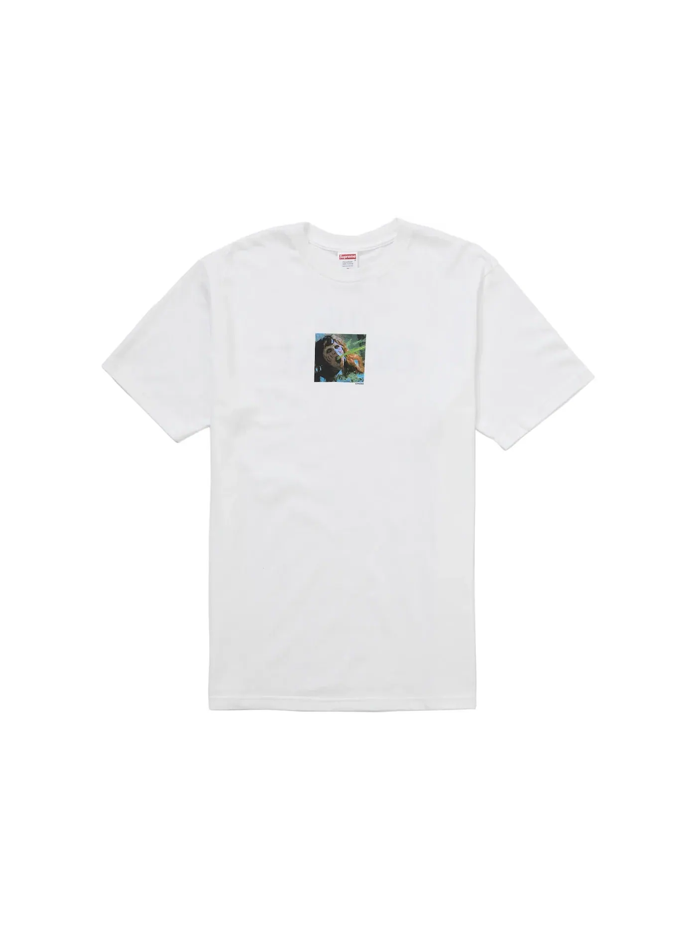 Мужская футболка с принтом Supreme Tee — изображение 1 из 2, белый
