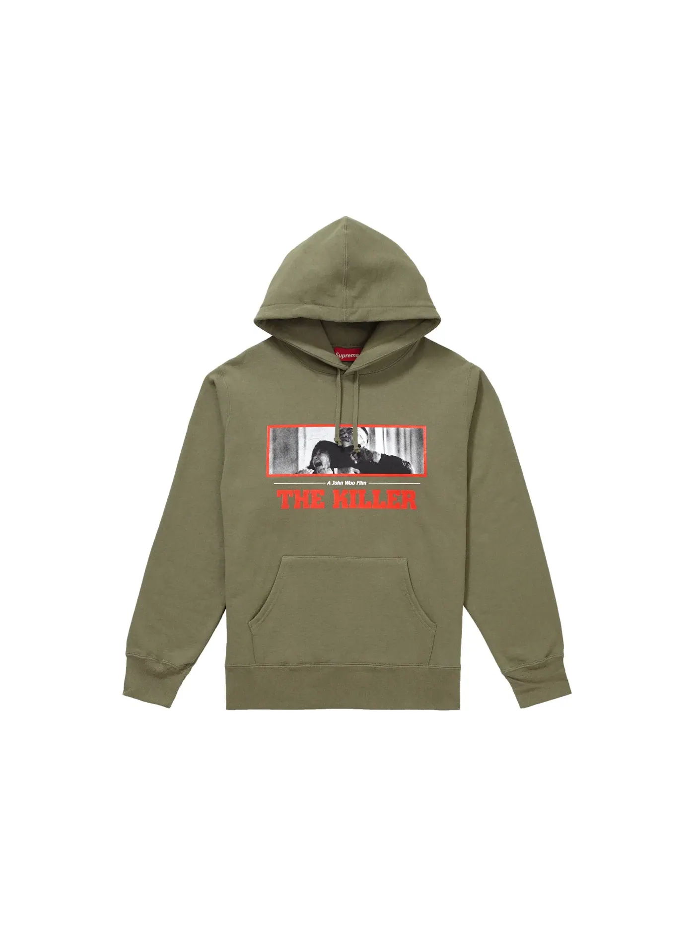 Мужская худи Supreme The Killer — изображение 1 из 2, светлый оливковый
