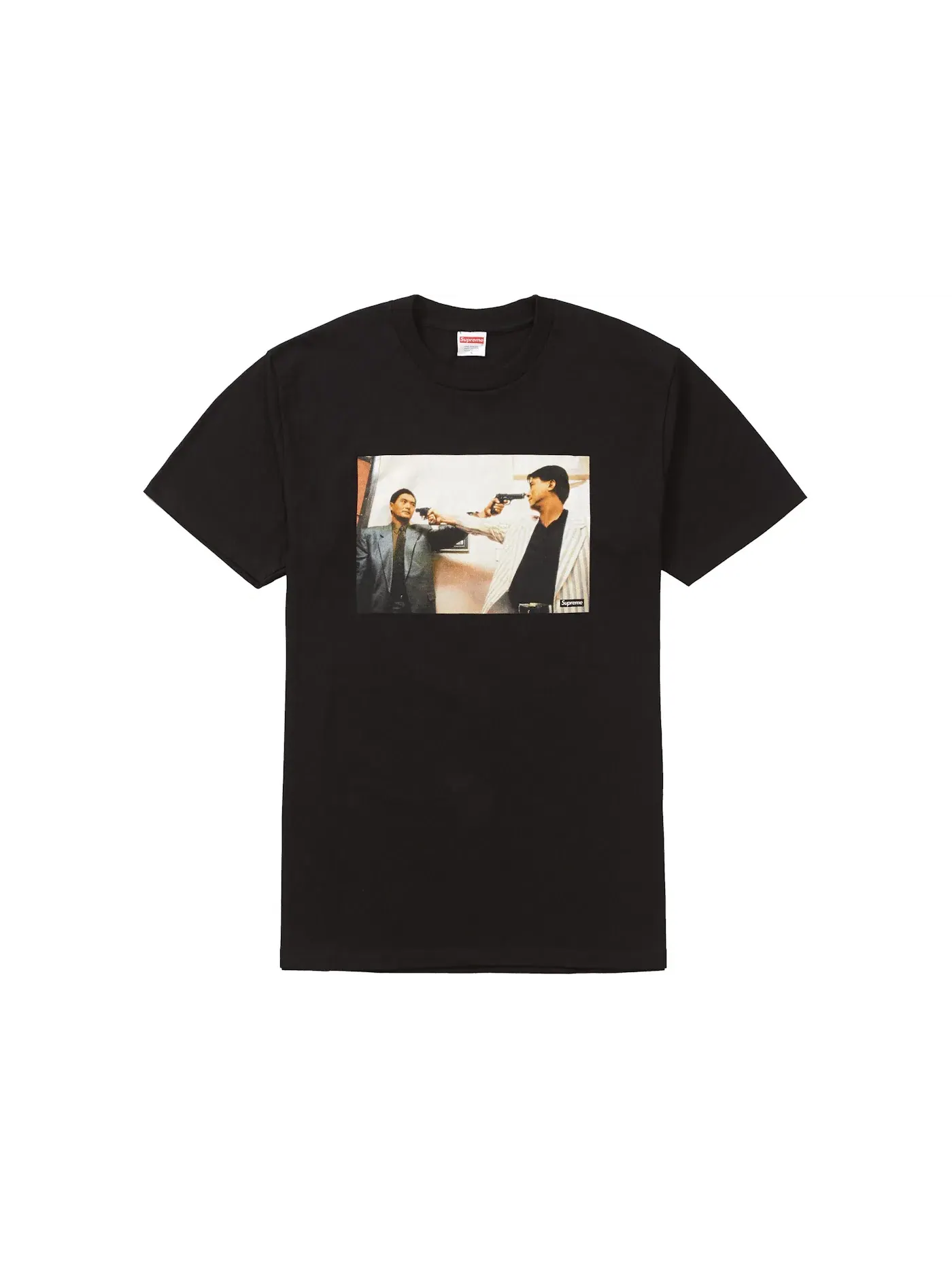 Мужская футболка с принтом Supreme The Killer Trust Tee — изображение 1 из 2, черный