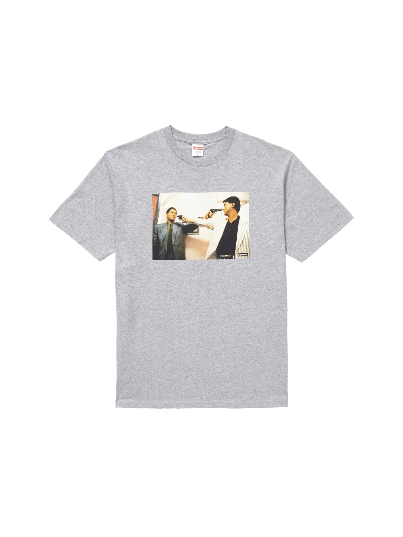 Мужская футболка с принтом The Killer Trust Tee Supreme — изображение 1 из 2, серый
