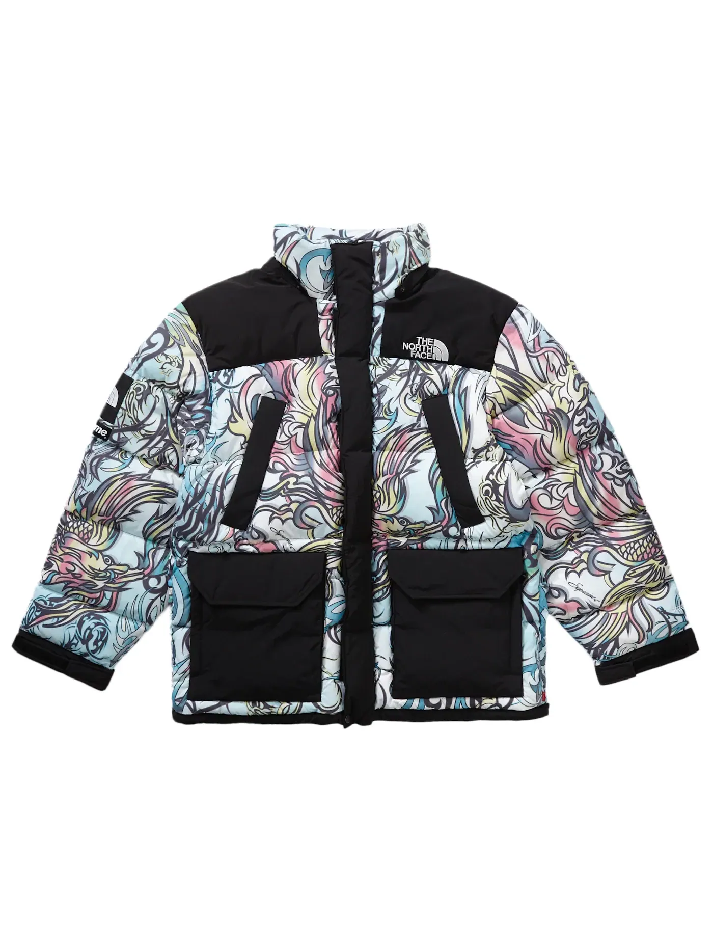 Мужская парка с принтом Parka Supreme — изображение 2 из 3, мульти