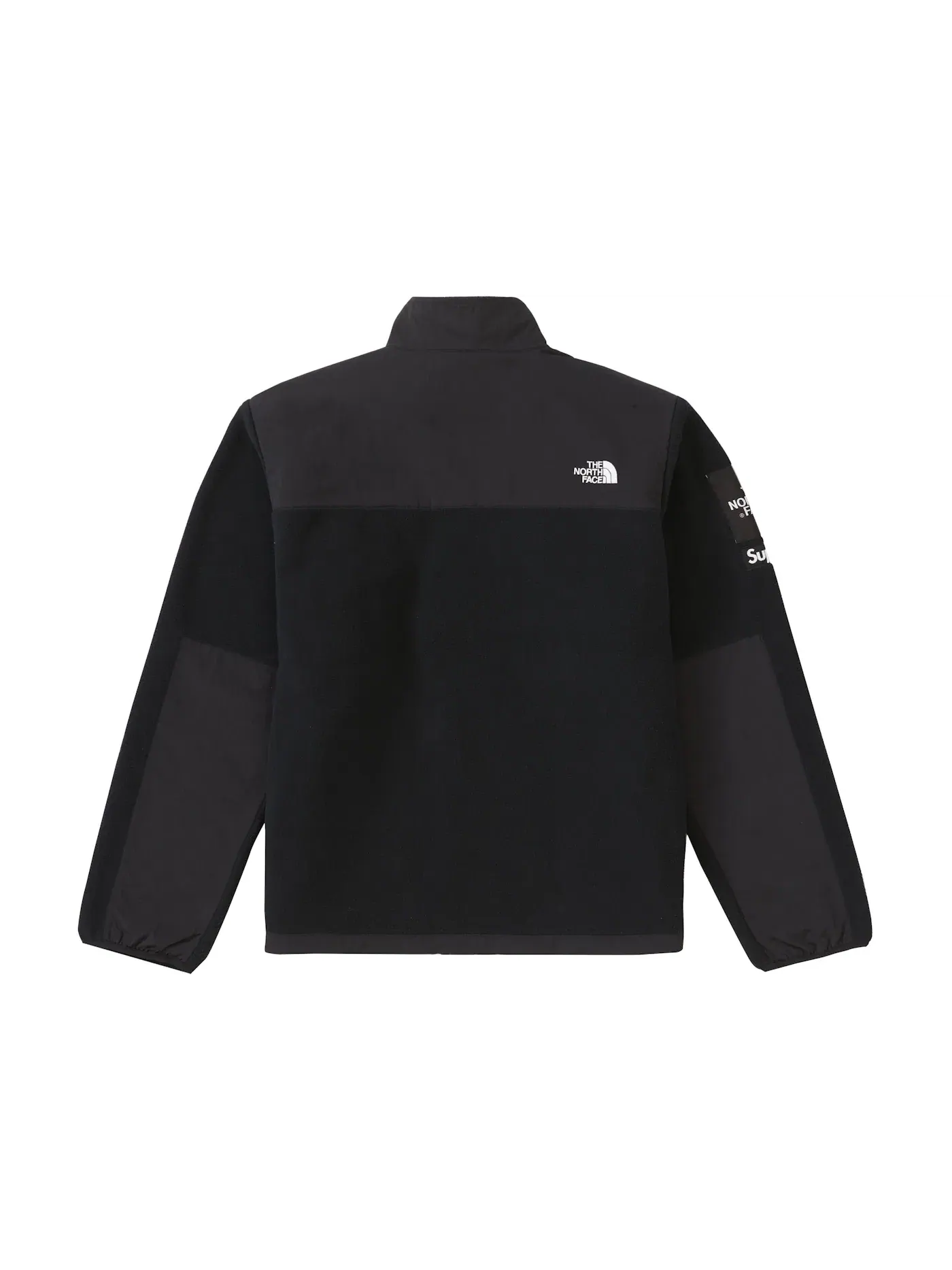 Мужская флисовая куртка с принтом Arc Logo Denali Supreme The North Face — изображение 2 из 2, черный