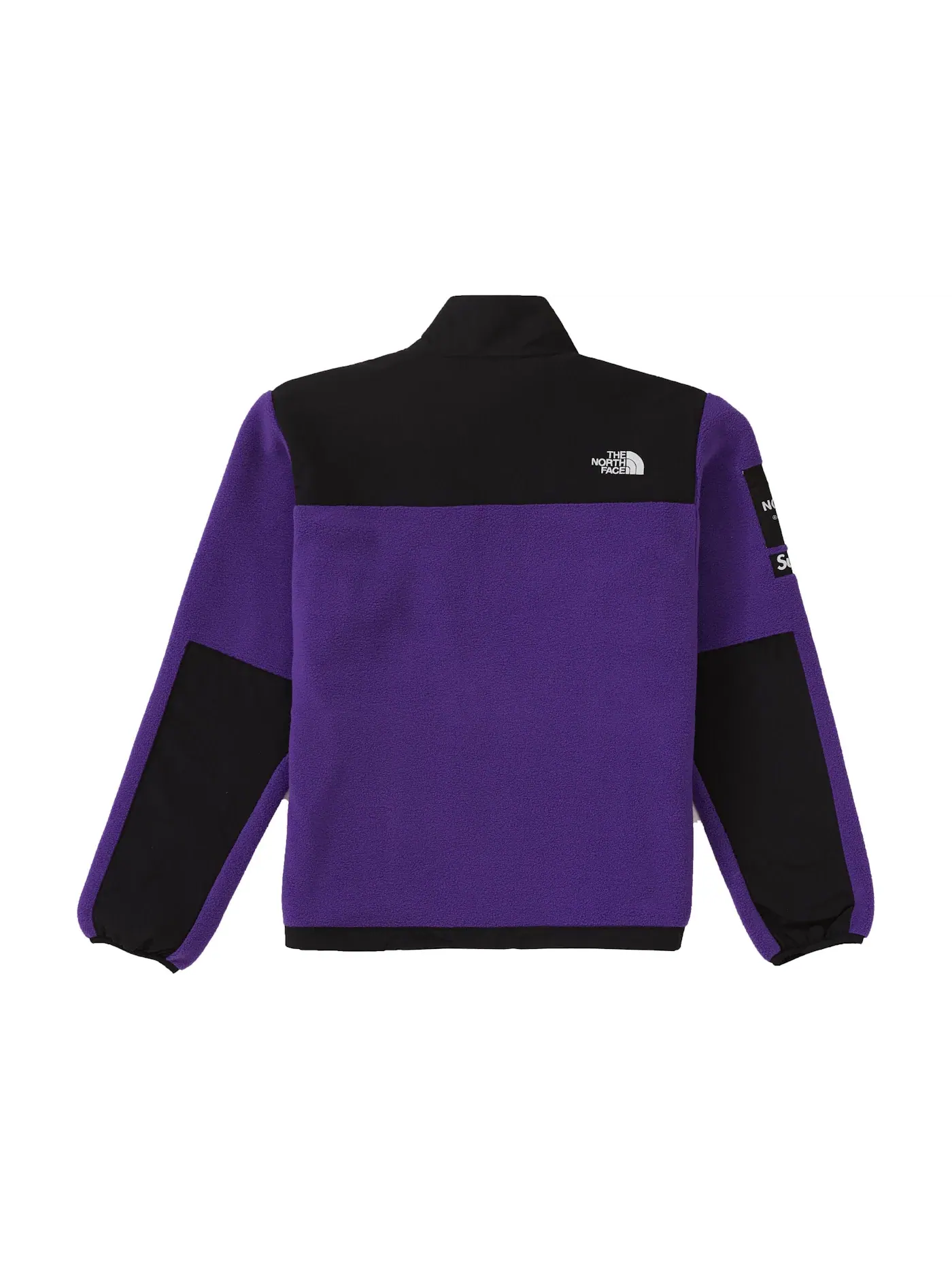 Мужская флисовая куртка с принтом Arc Logo Denali Supreme The North Face Collaboration — изображение 2 из 2, фиолетовый