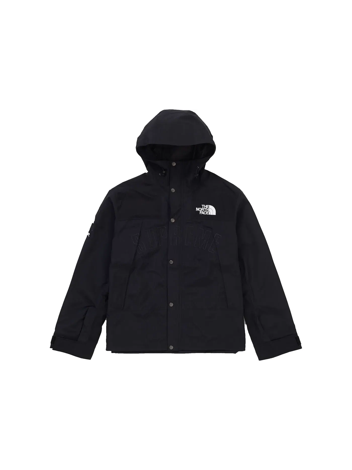 Мужская куртка-парка с принтом Arc Logo Supreme The North Face — изображение 1 из 3, черный