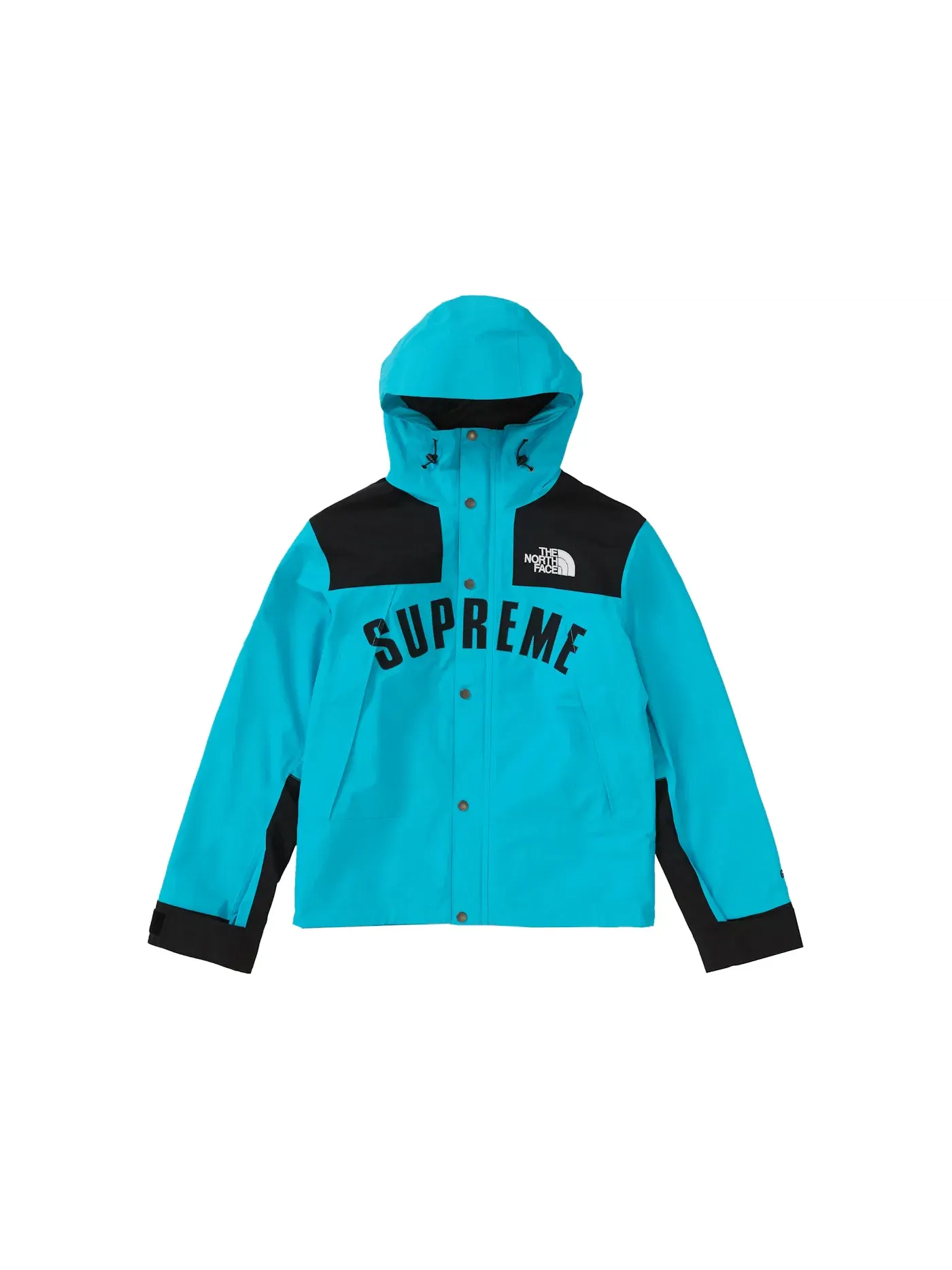 Мужская куртка с принтом Arc Logo Supreme The North Face — изображение 1 из 3, бирюзовый