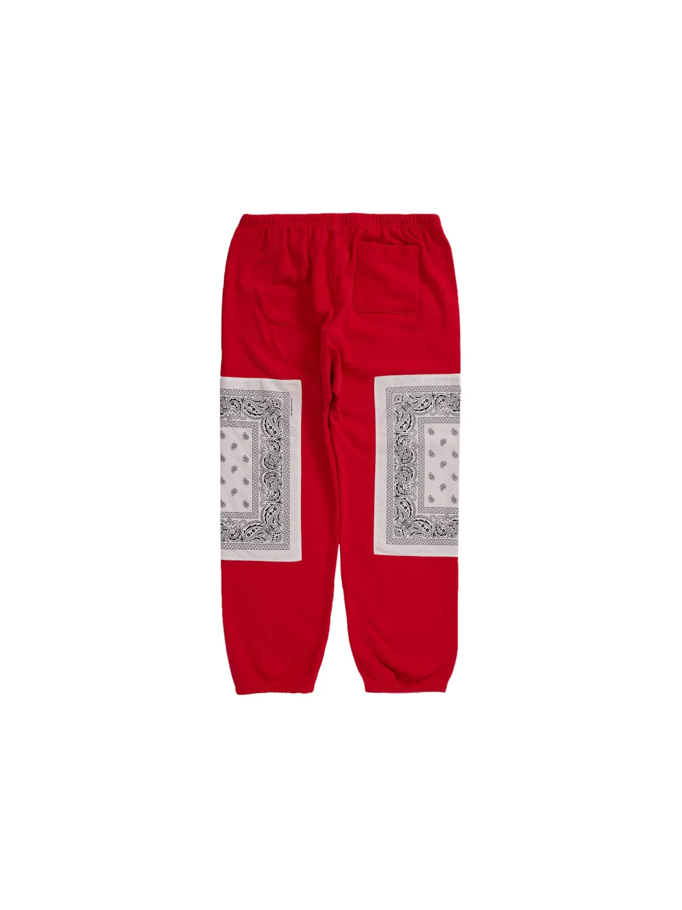 Мужские спортивные штаны с принтом Sweatpant Supreme — изображение 2 из 2, красный