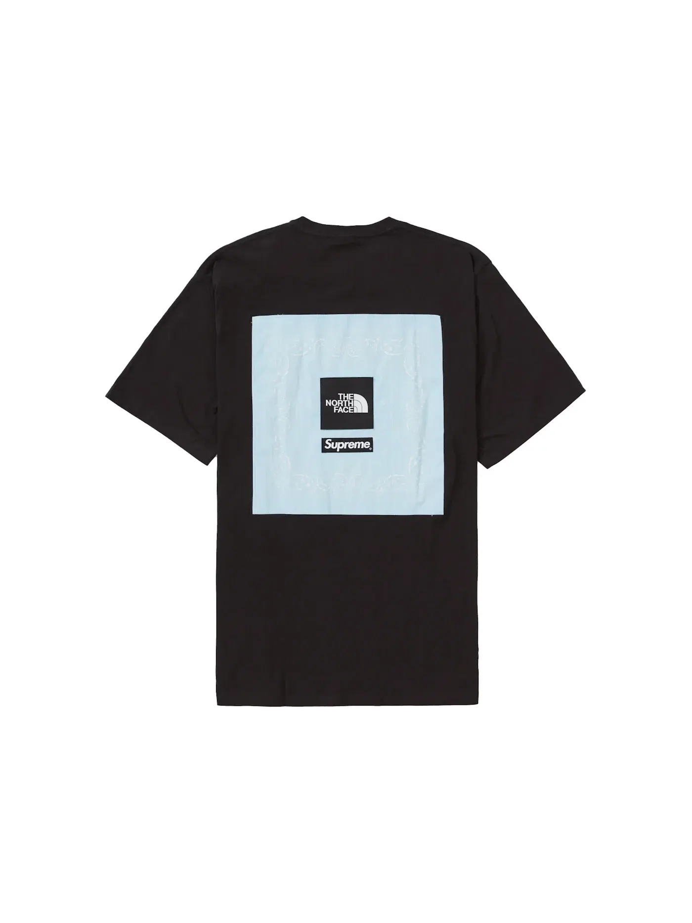 Мужская футболка с принтом Supreme The North Face Tee — изображение 1 из 2, черный