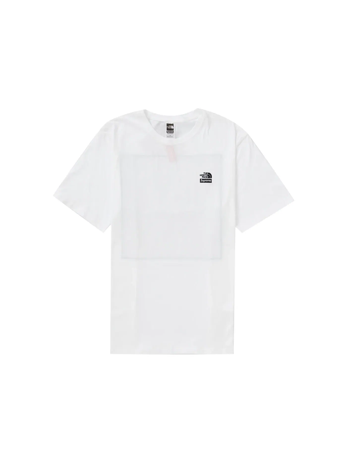Мужская футболка с принтом Supreme The North Face Tee — изображение 2 из 2, белый