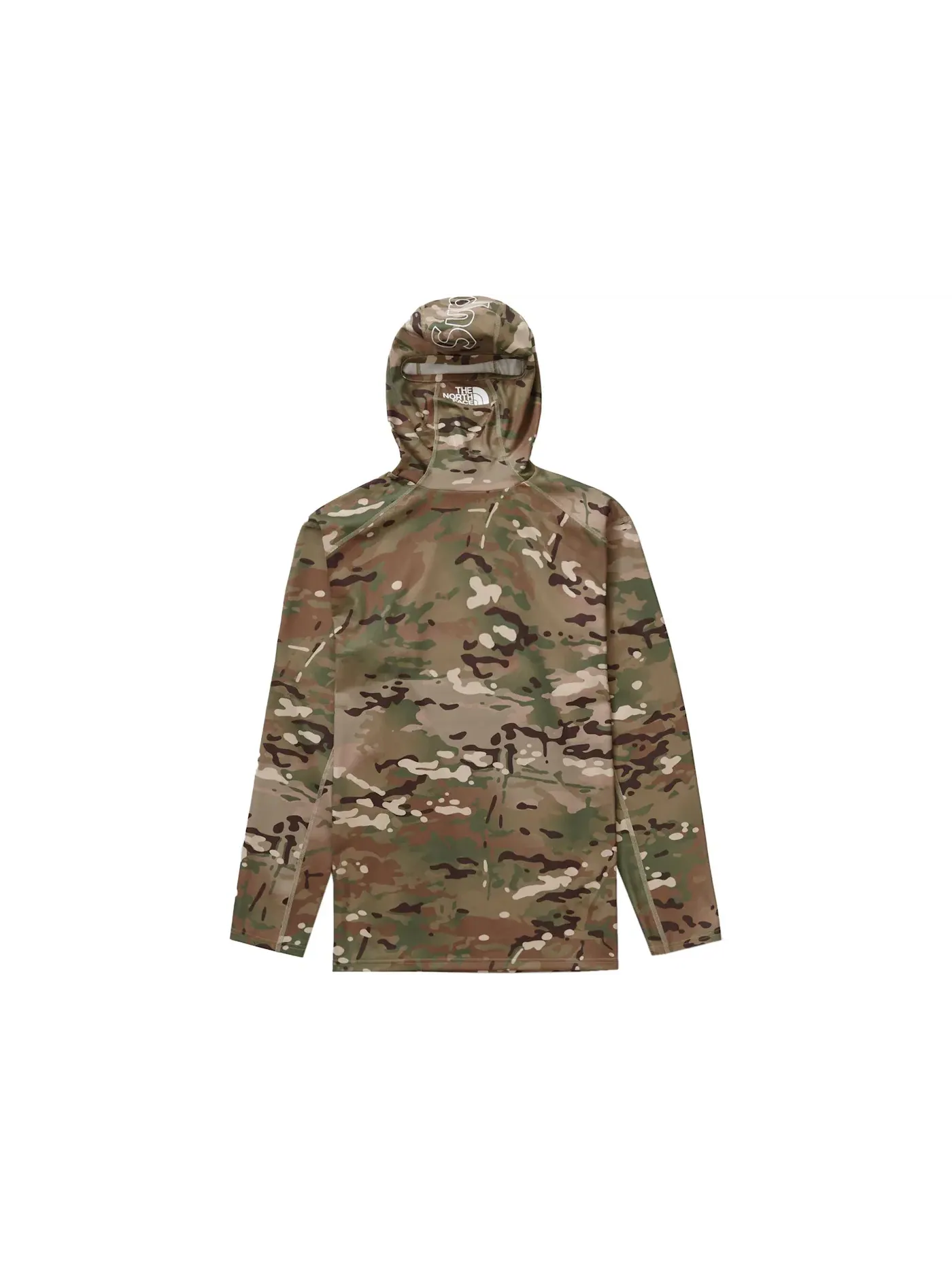 Мужская футболка с длинным рукавом Supreme The North Face Base Layer L/S Top — изображение 1 из 2, мульти