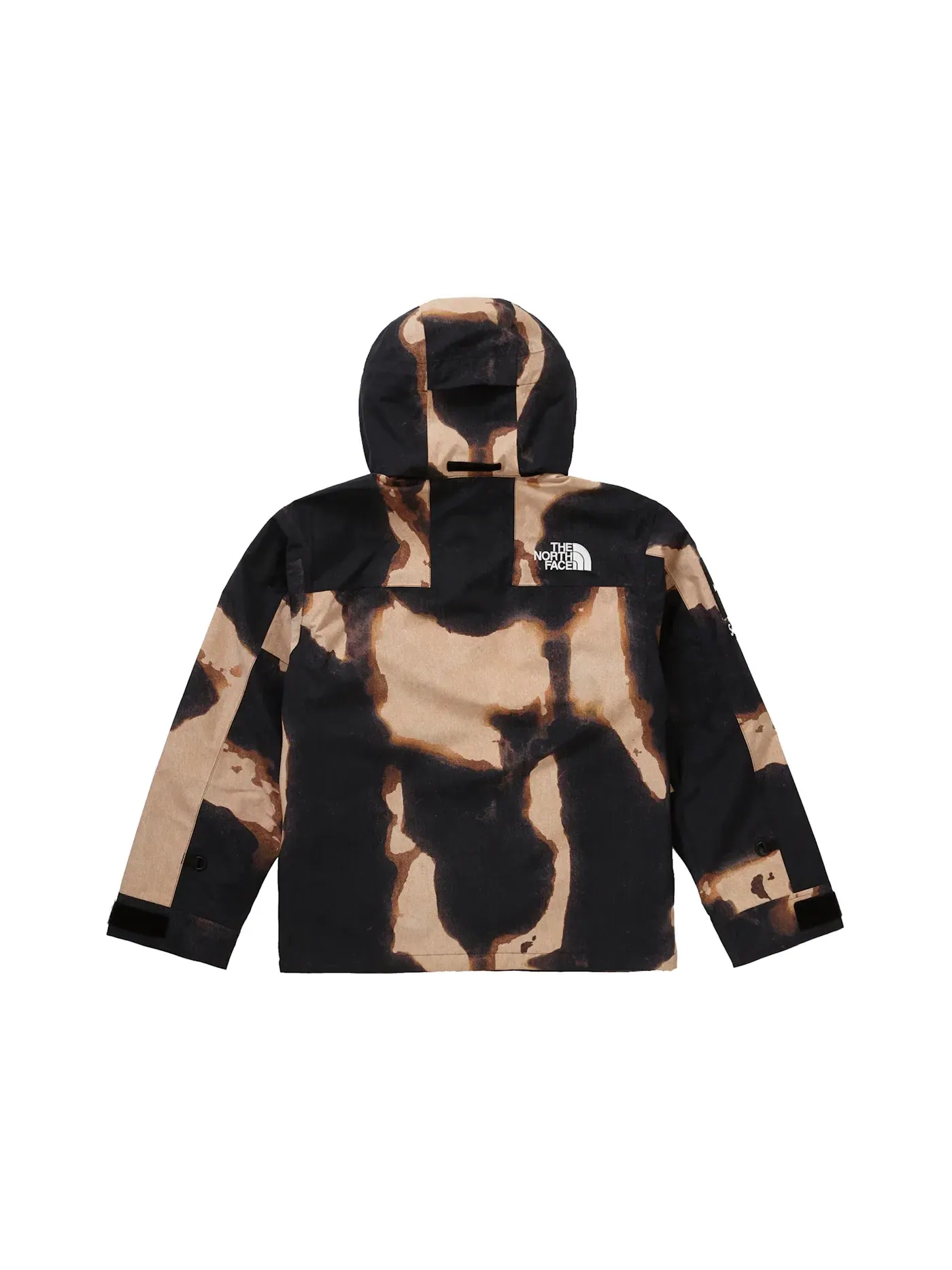 Мужская куртка с принтом Bleached Denim Print Supreme, The North Face — изображение 3 из 3, черный