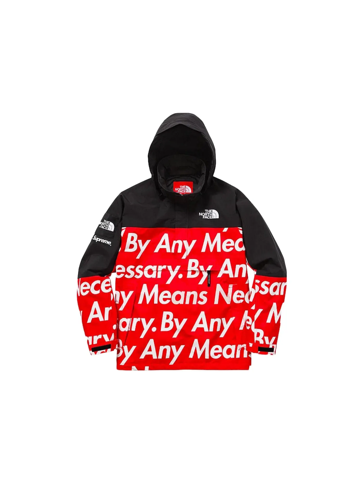 Мужская куртка с принтом The North Face By Any Means Mountain Supreme — изображение 1 из 1, красный