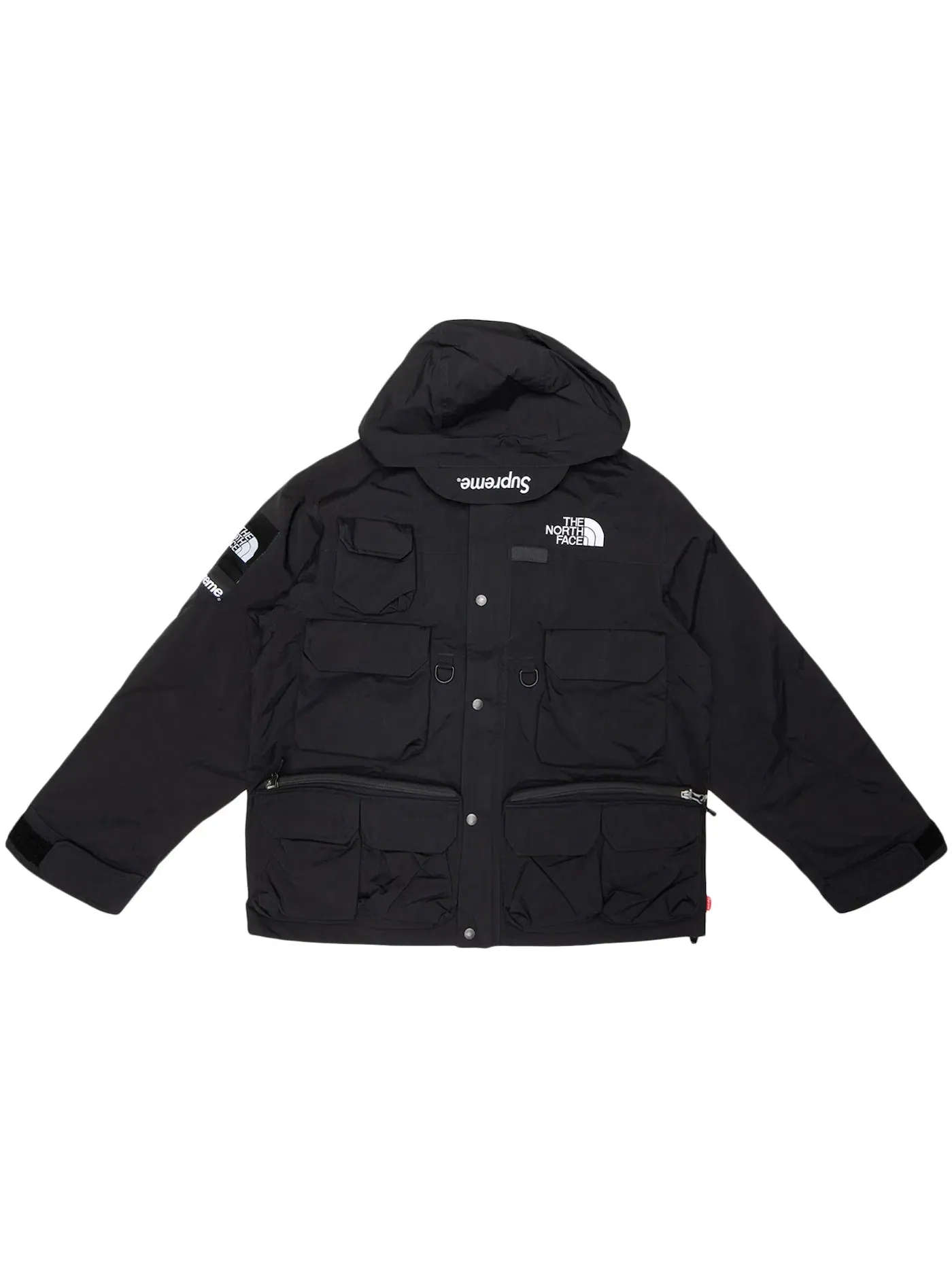 Мужская куртка с множеством карманов Cargo Jacket Supreme — изображение 1 из 2, черный