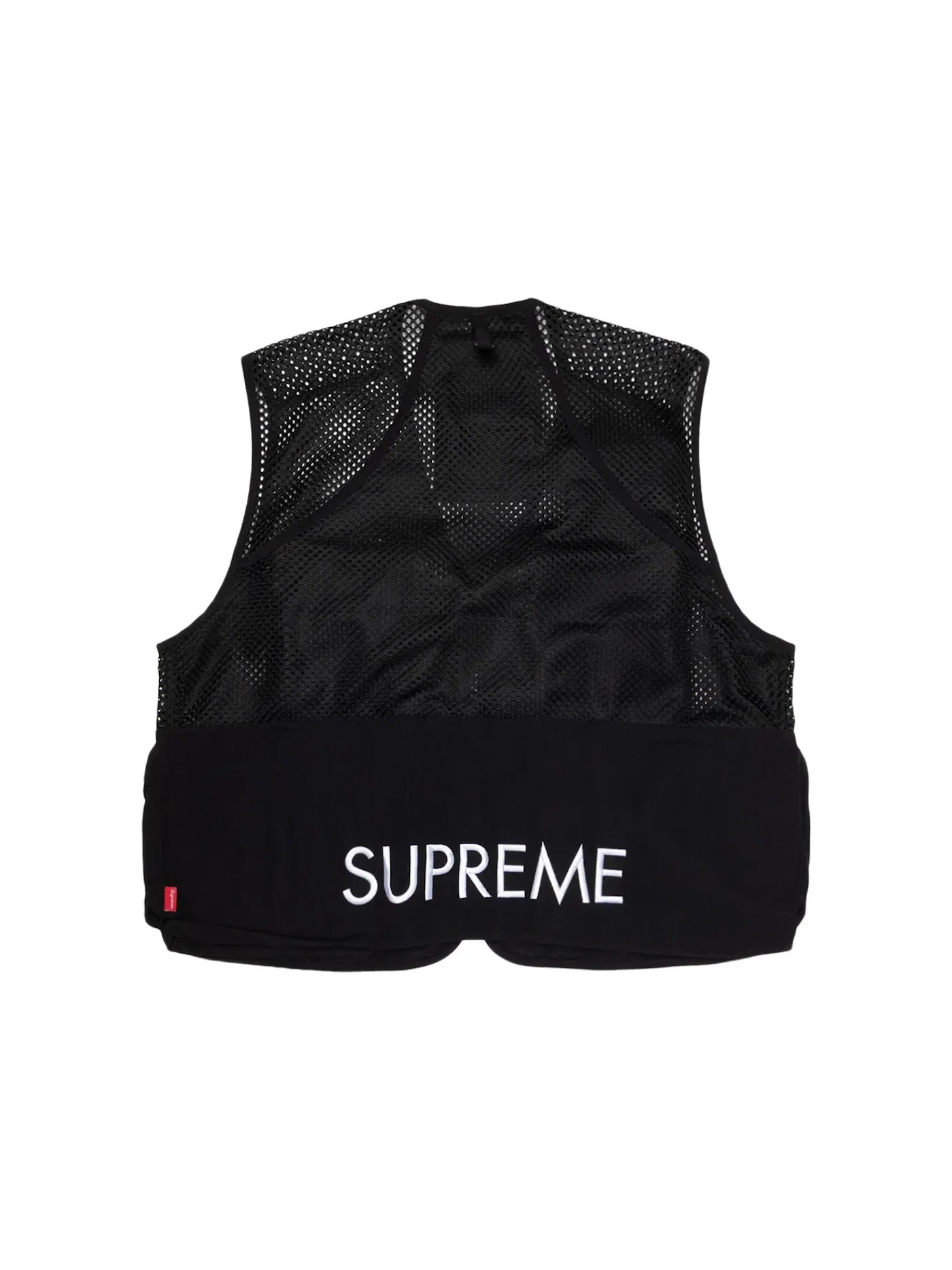 Мужской жилет с карманами Supreme Cargo Vest — изображение 2 из 2, черный