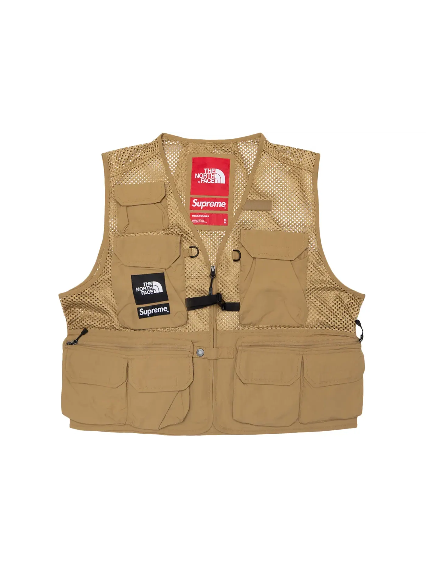 Мужской жилет с карманами Cargo Vest Supreme — изображение 1 из 2, золото