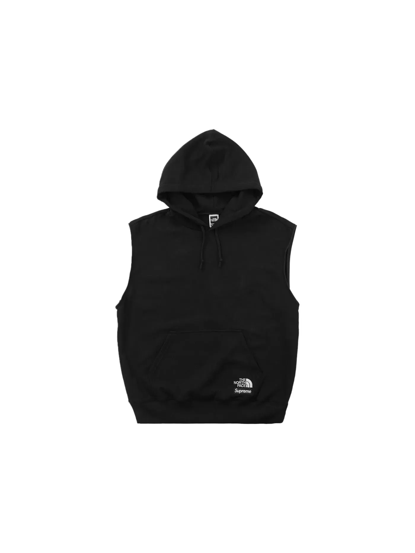 Мужской худи с отстегивающимися рукавами Sweatshirt Supreme — изображение 2 из 2, черный