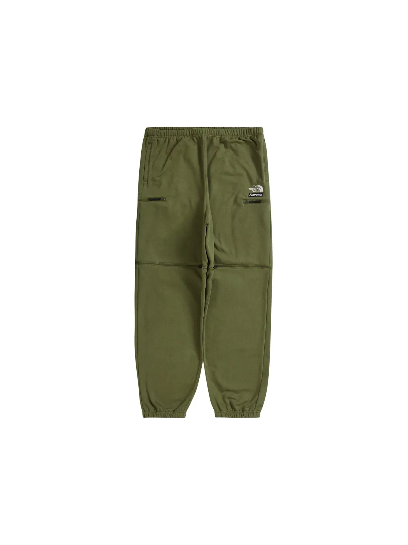 Мужские спортивные штаны с регулируемой длиной Sweatpant Supreme — изображение 1 из 3, оливковый