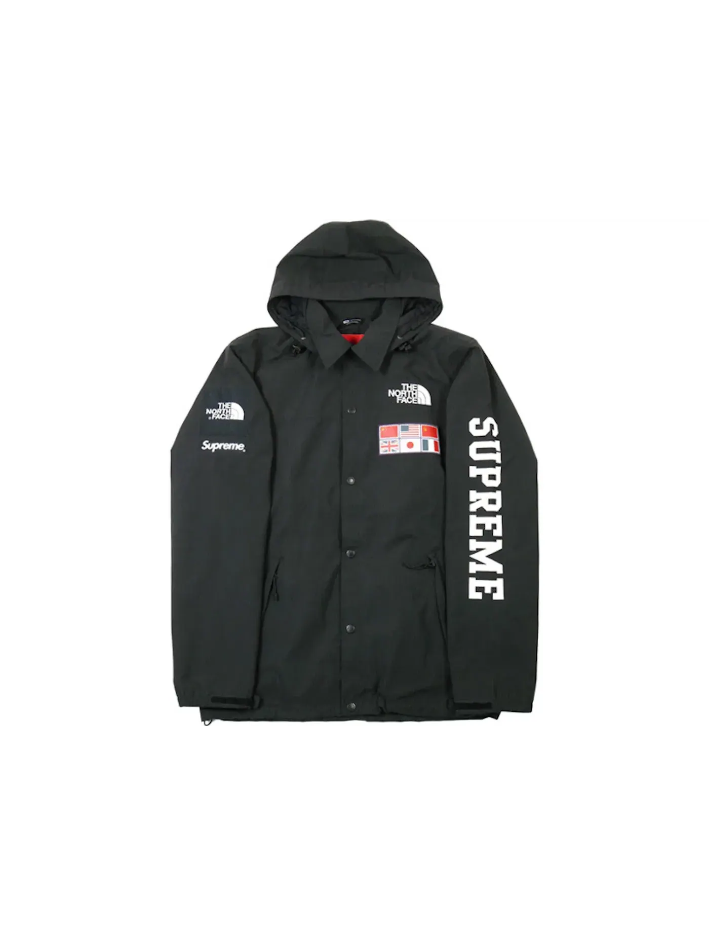 Мужская куртка The North Face Expedition Coaches Supreme — изображение 1 из 1, черный
