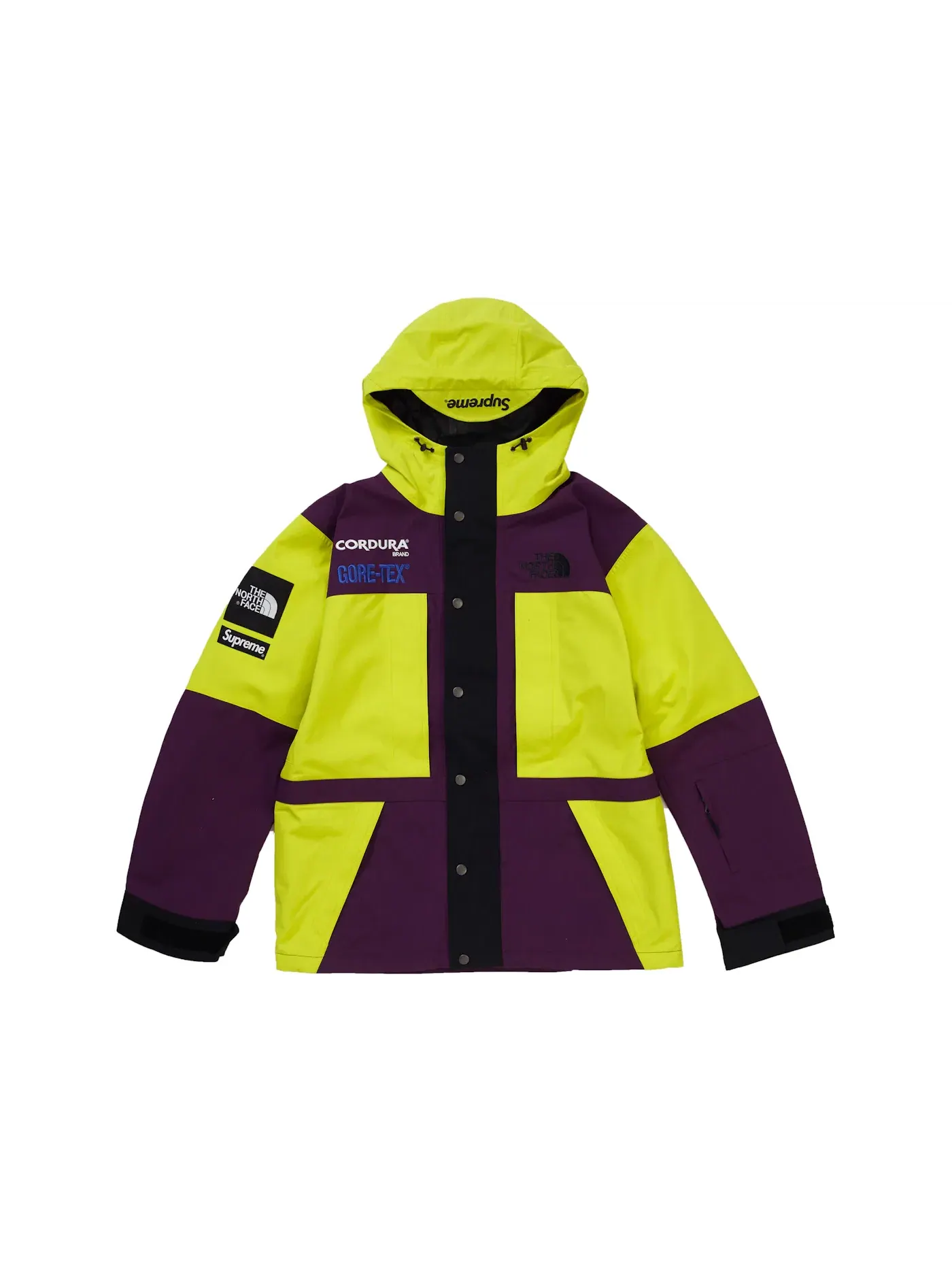 Мужская куртка с принтом Supreme The North Face Expedition — изображение 1 из 1, сера