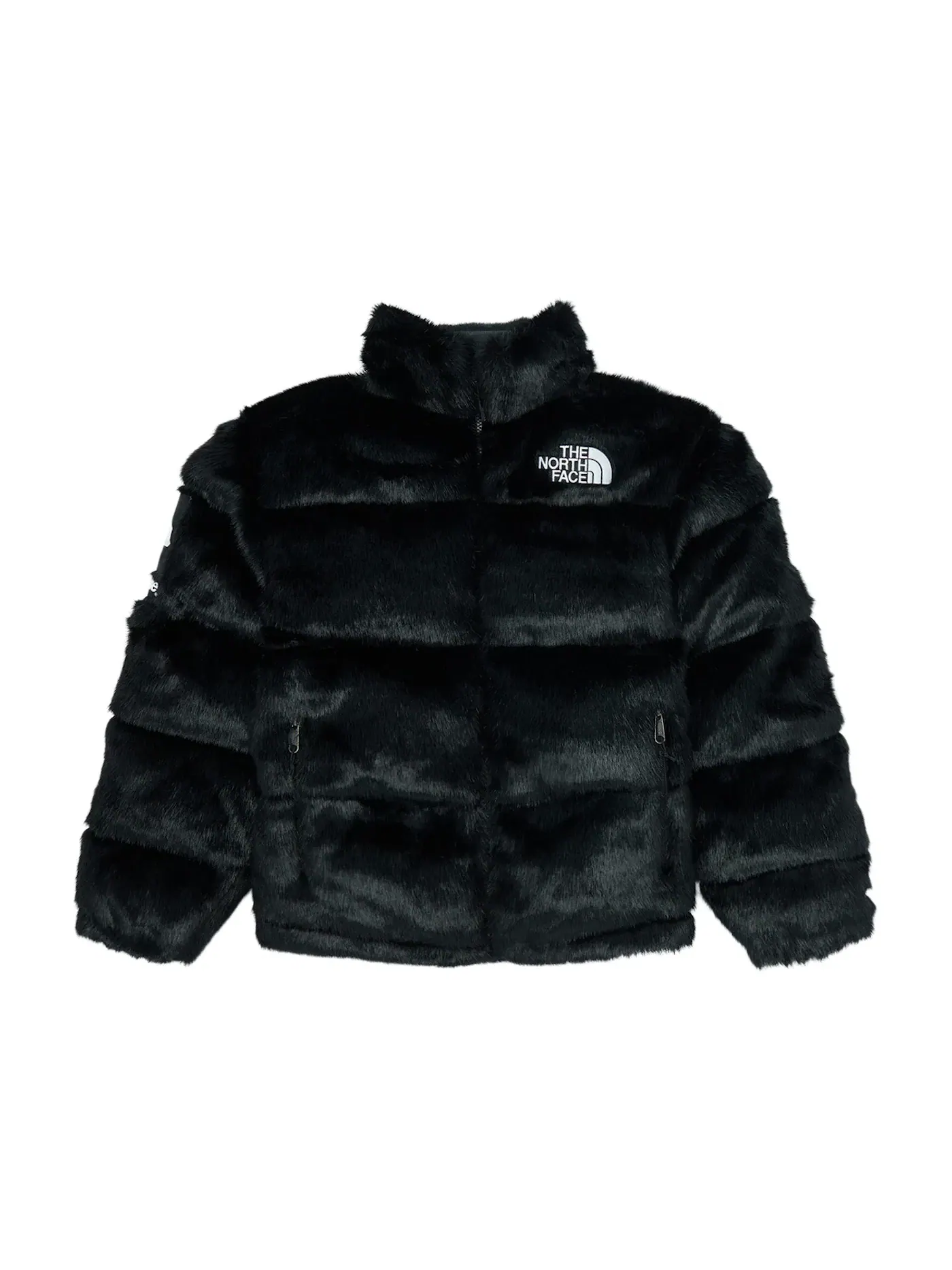 Мужская куртка с искусственным мехом Nuptse Supreme, The North Face — изображение 1 из 2, черный