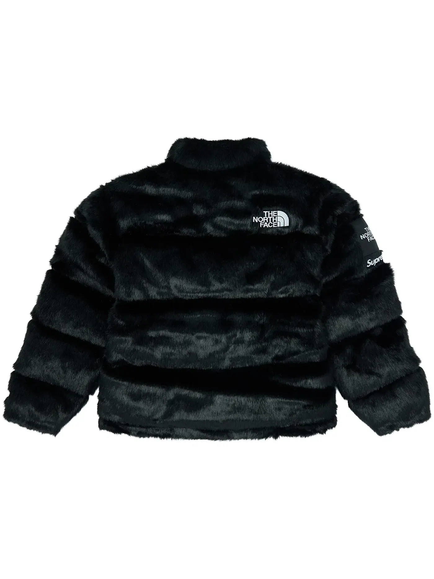 Мужская куртка с искусственным мехом Nuptse Supreme, The North Face — изображение 2 из 2, черный