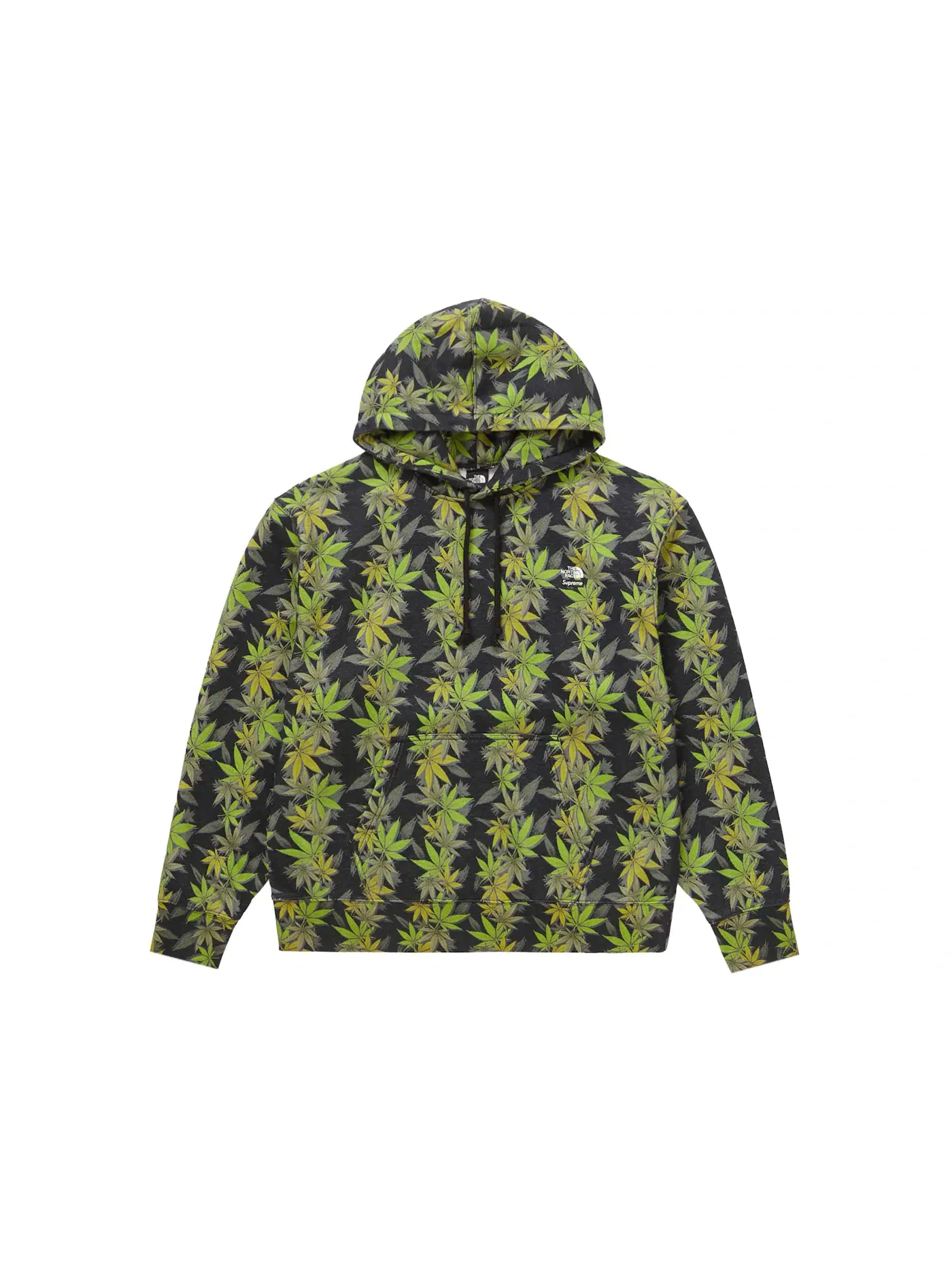 Мужская худи с капюшоном The North Face Leaf Supreme — изображение 1 из 1, черный