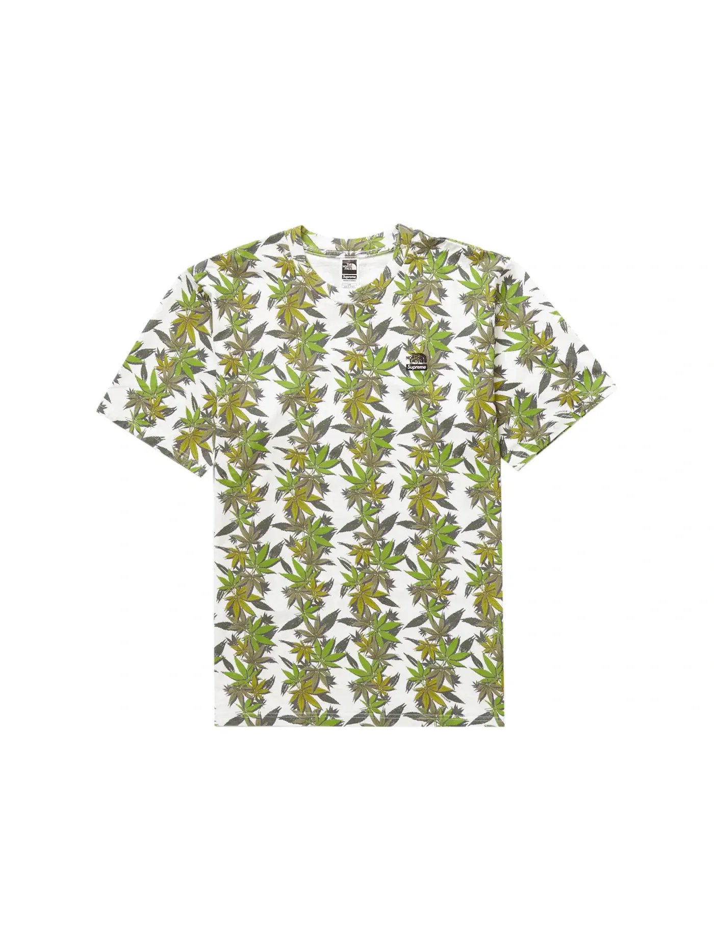 Мужская футболка Supreme The North Face Leaf S/S Top — изображение 1 из 1, белый