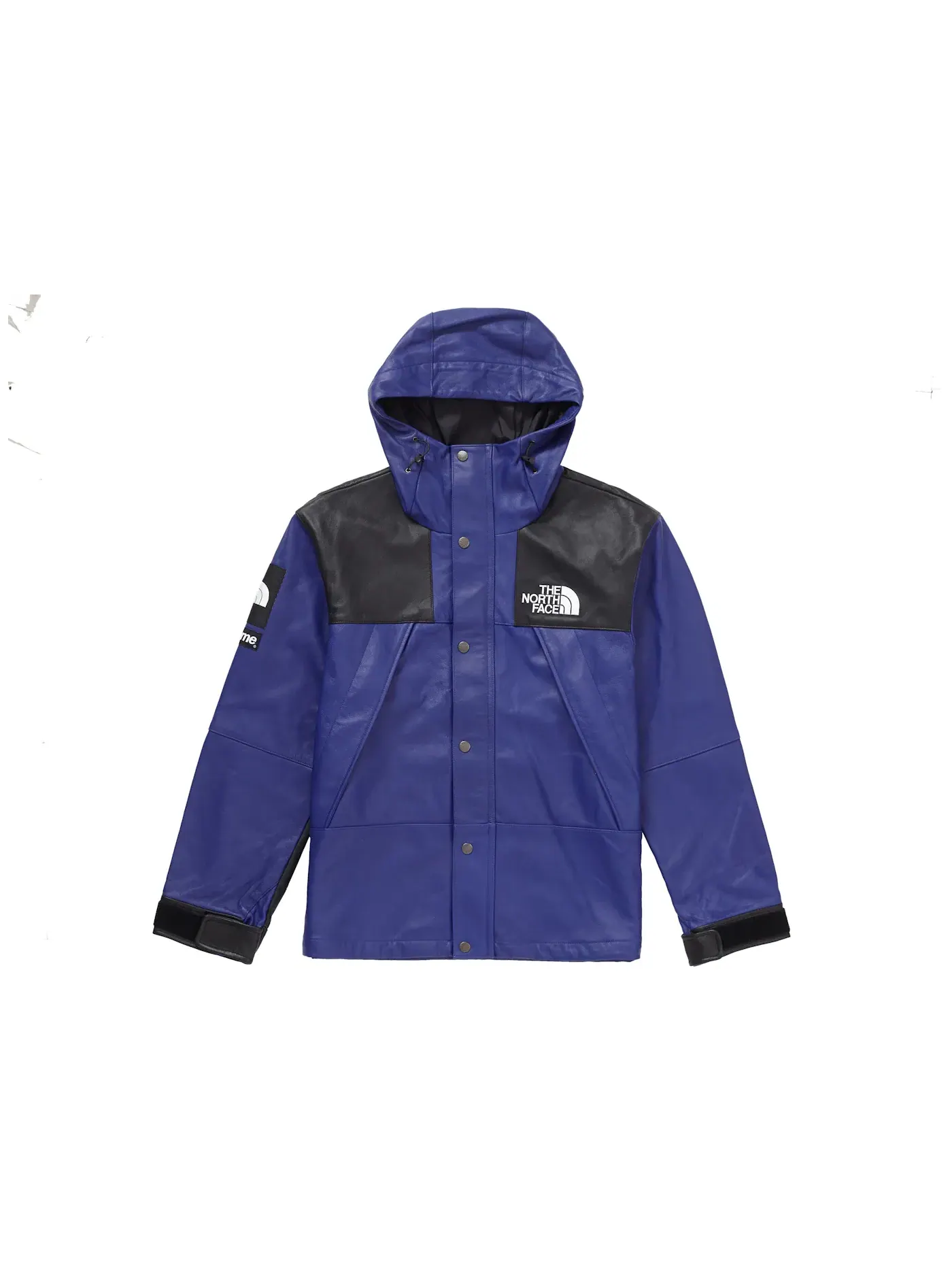 Мужская куртка-парка из кожи с капюшоном Supreme x The North Face Leather Mountain Parka Supreme — изображение 1 из 1